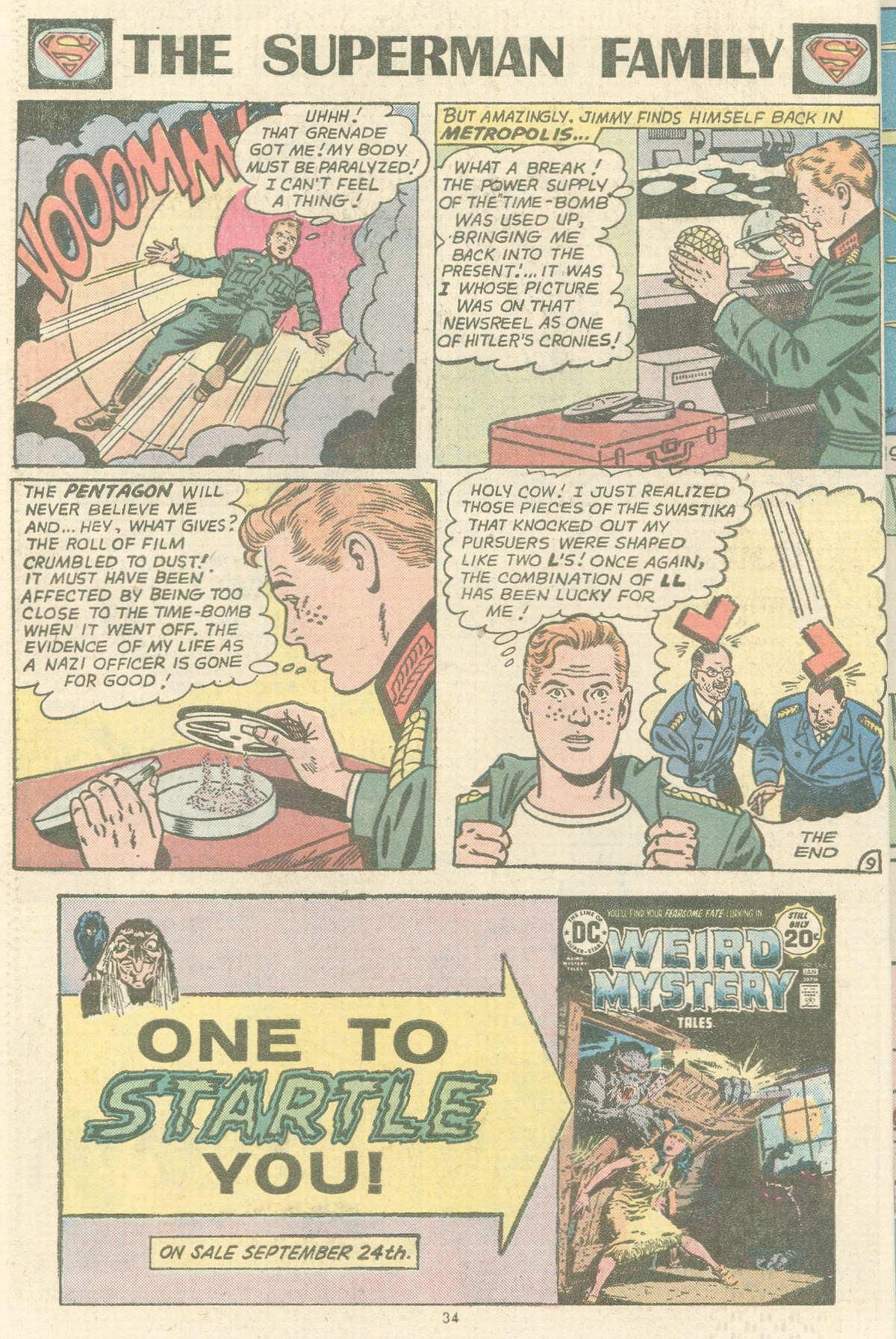 Read online The Superman Family comic -  Issue #168 - 34