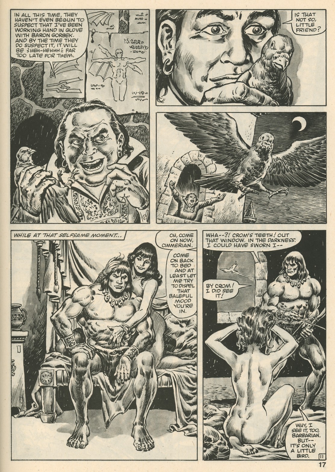Read online The Savage Sword Of Conan comic -  Issue #108 - 17