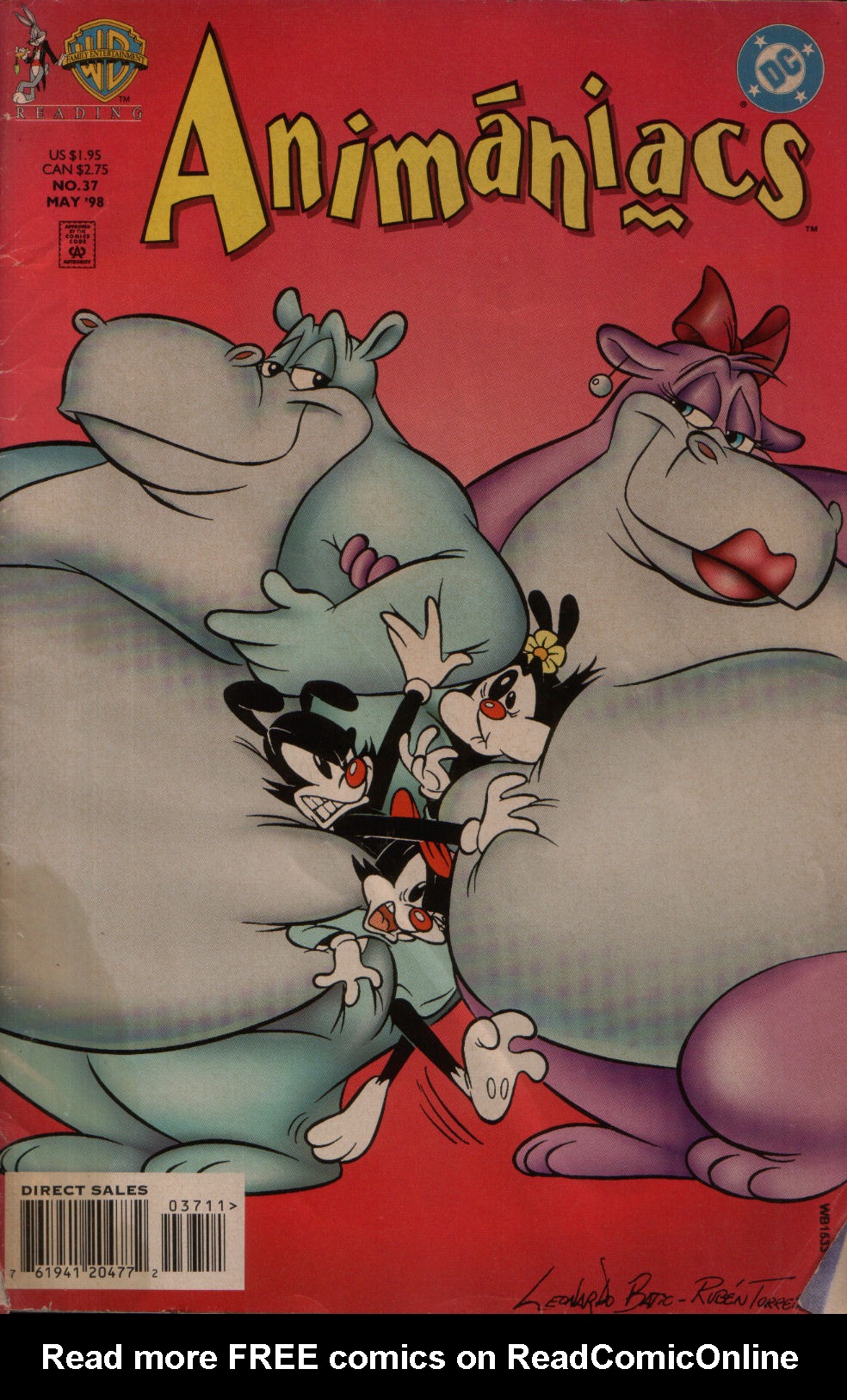 Read online Animaniacs comic -  Issue #37 - 1