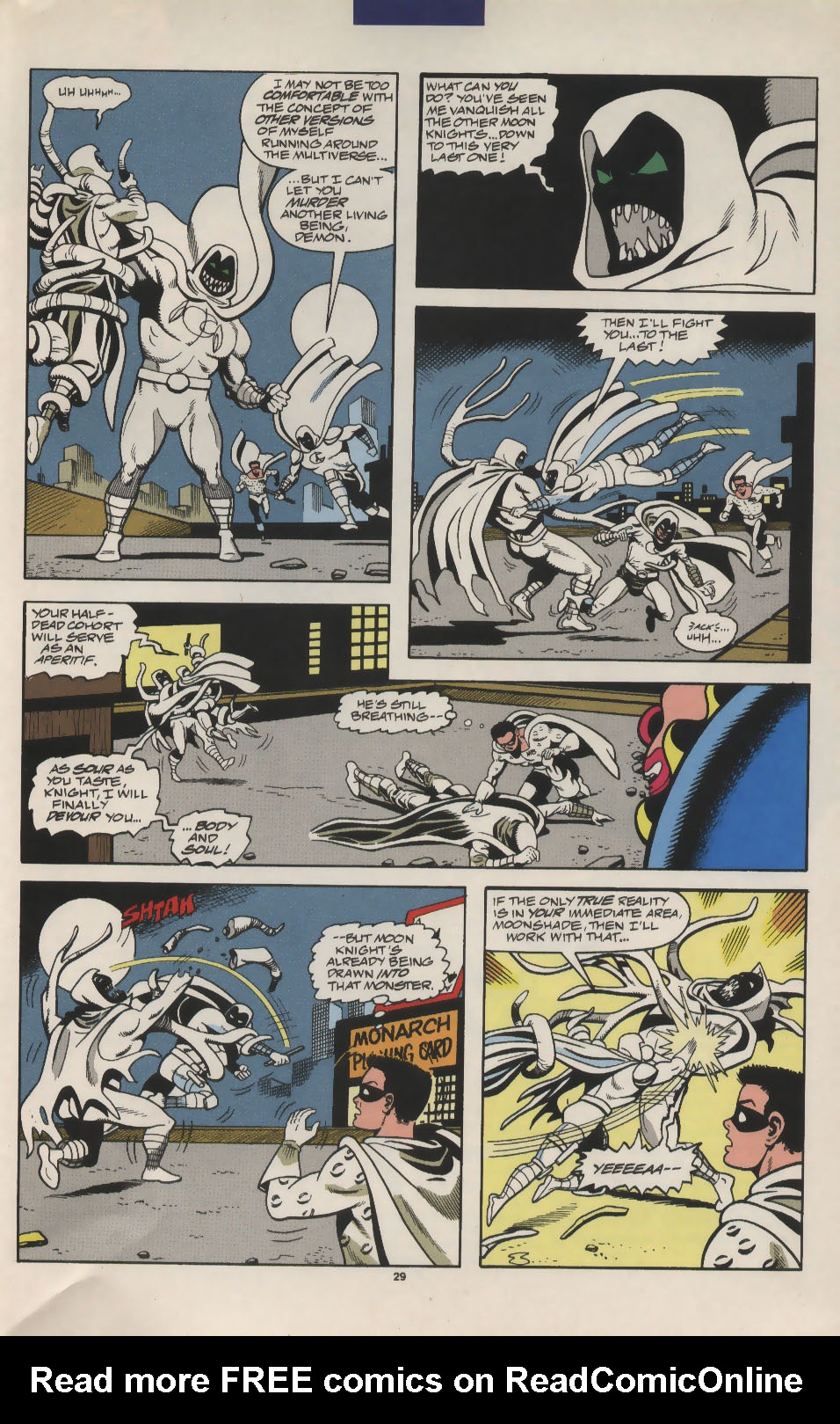 Read online Marc Spector: Moon Knight comic -  Issue #42 - 22
