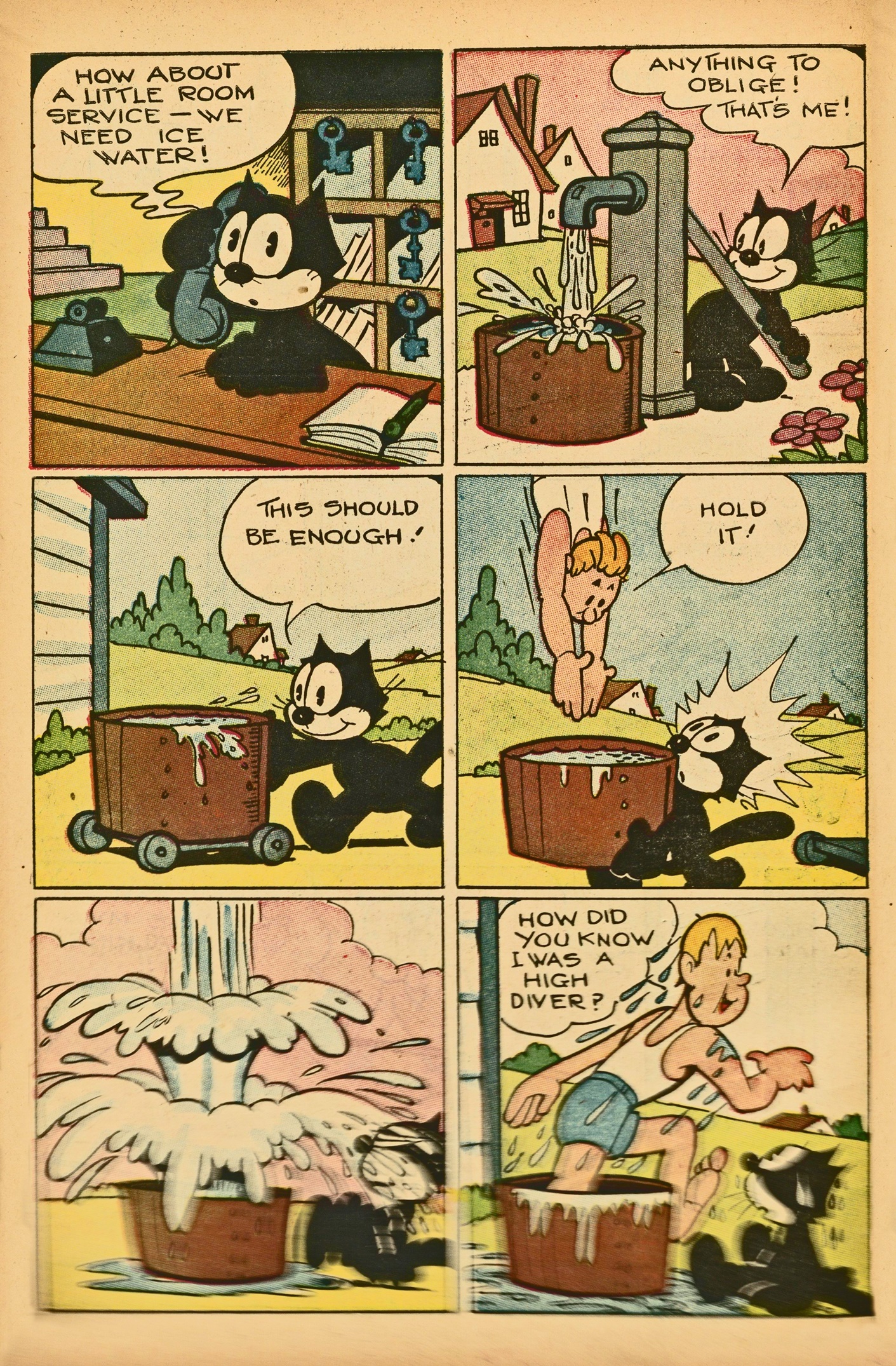 Read online Felix the Cat (1951) comic -  Issue #55 - 10