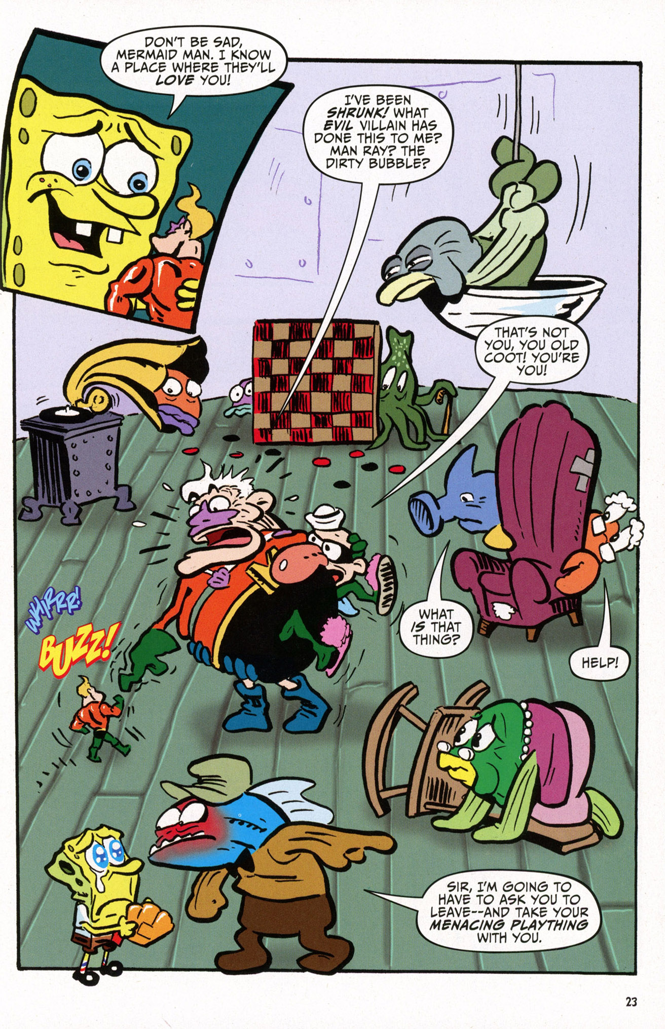 Read online SpongeBob Comics comic -  Issue #66 - 25