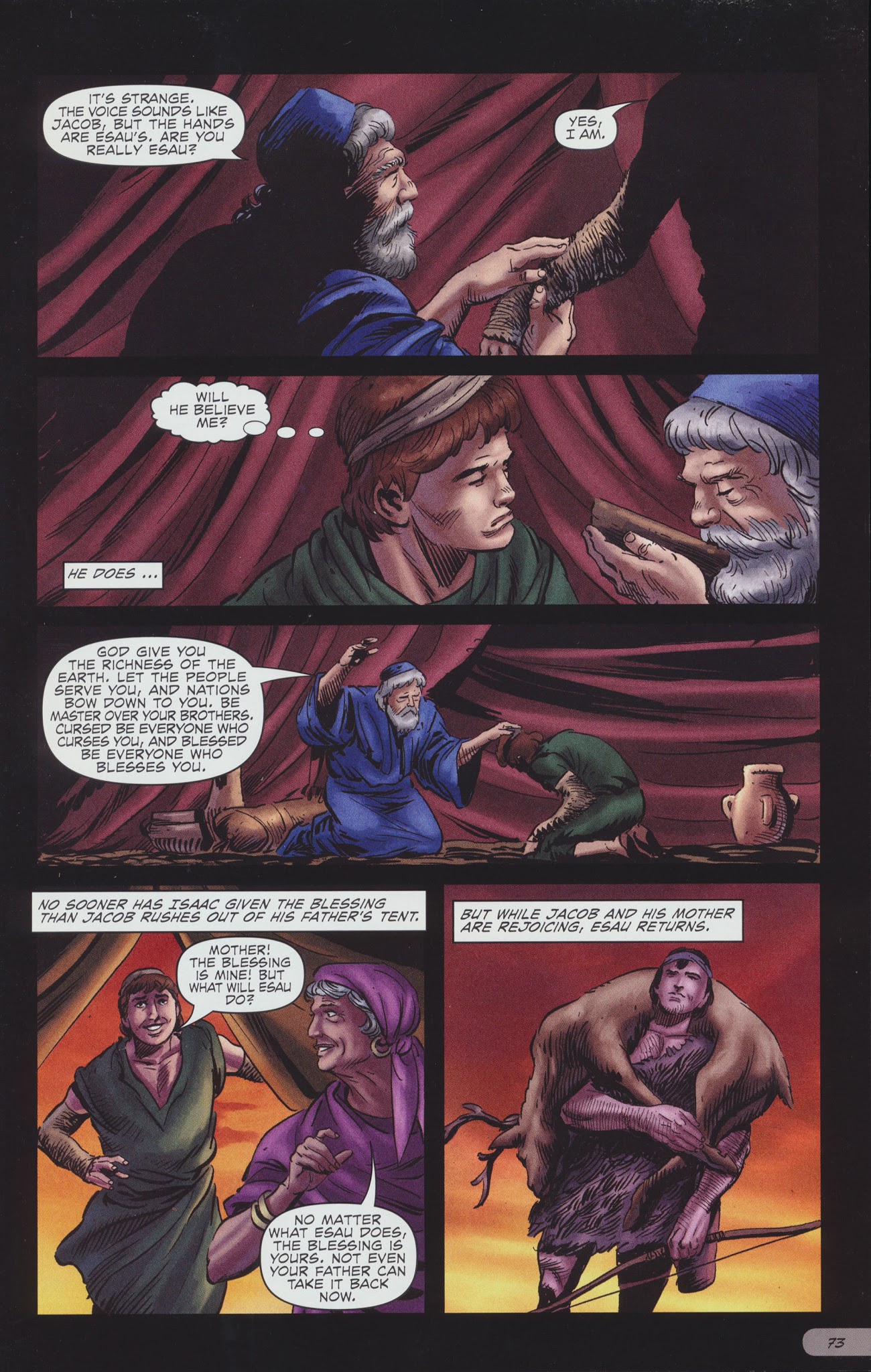 Read online The Action Bible comic -  Issue # TPB 1 - 77