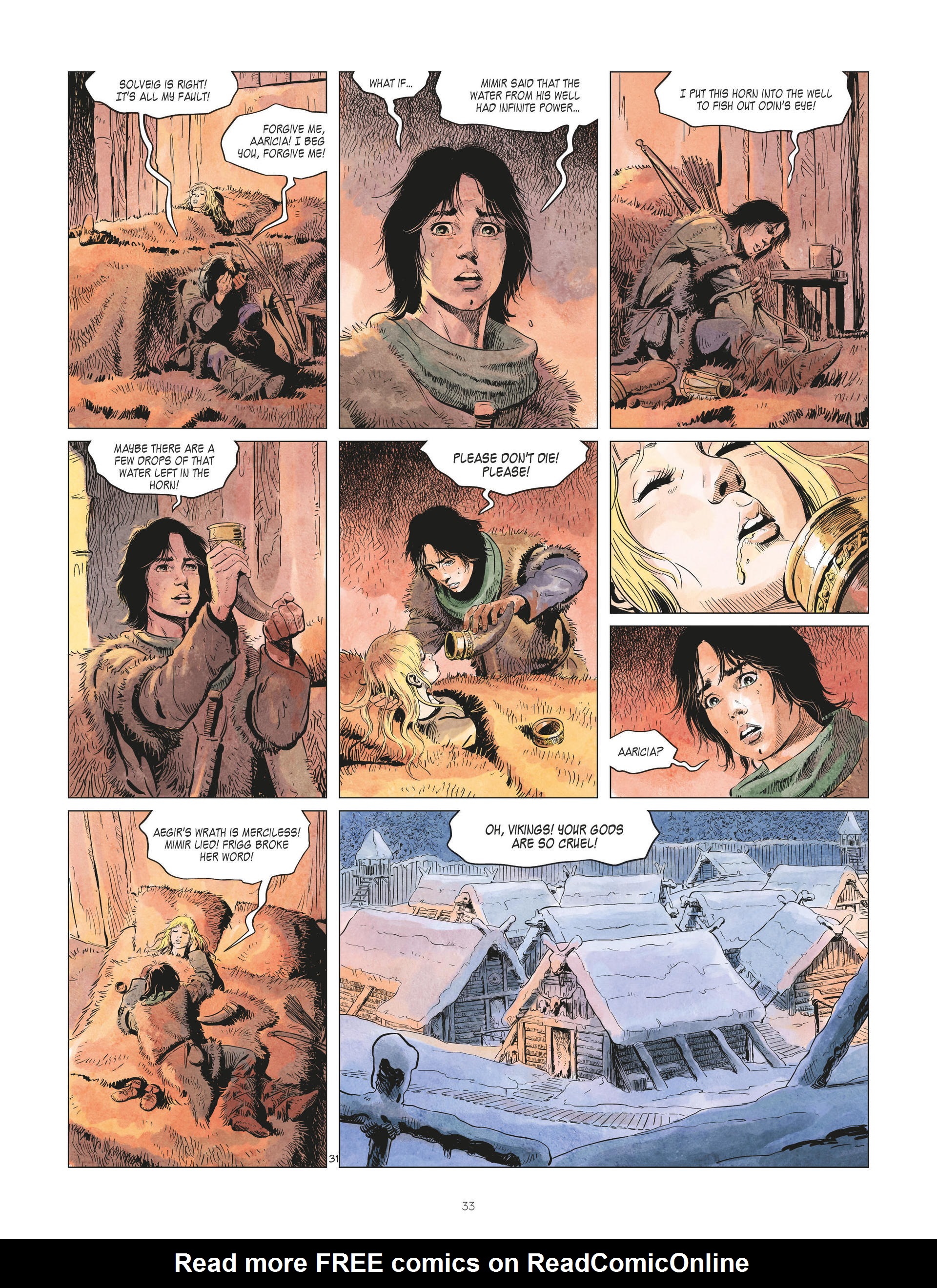 Read online The World of Thorgal: The Young Years comic -  Issue #2 - 33