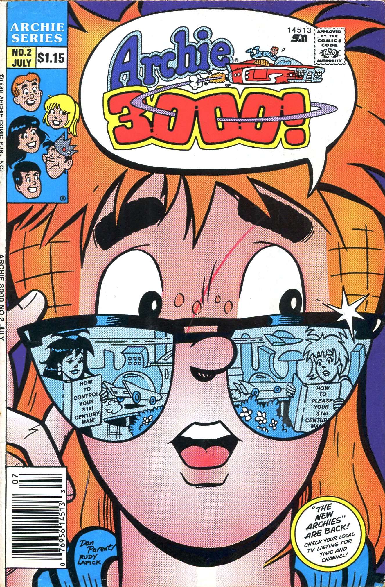 Read online Archie 3000! (1989) comic -  Issue #2 - 1