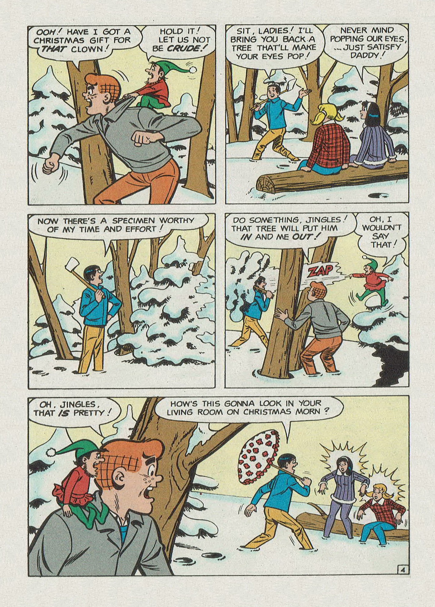 Read online Archie's Holiday Fun Digest comic -  Issue #8 - 84