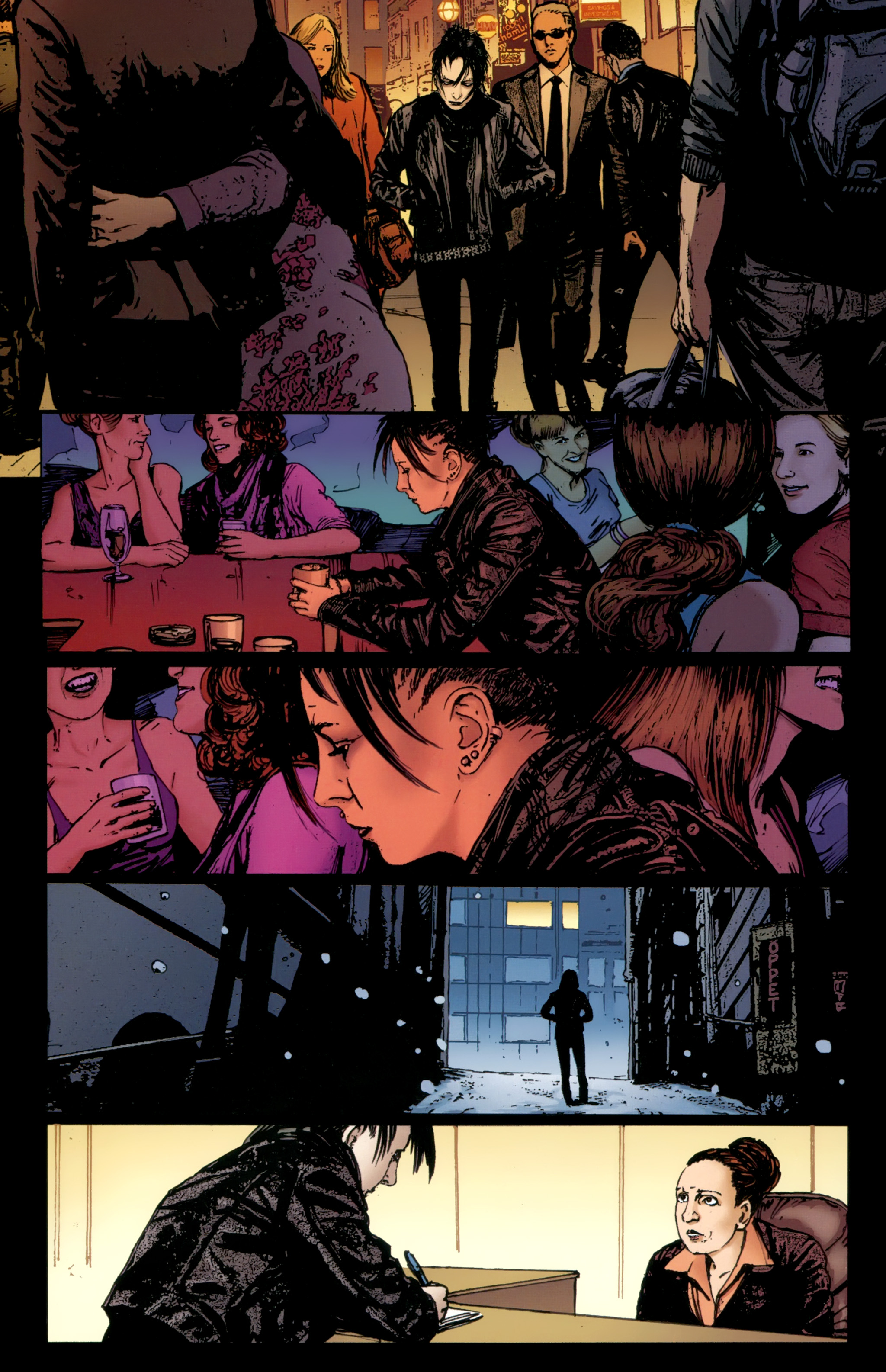 Read online The Girl With the Dragon Tattoo comic -  Issue # TPB 2 - 154