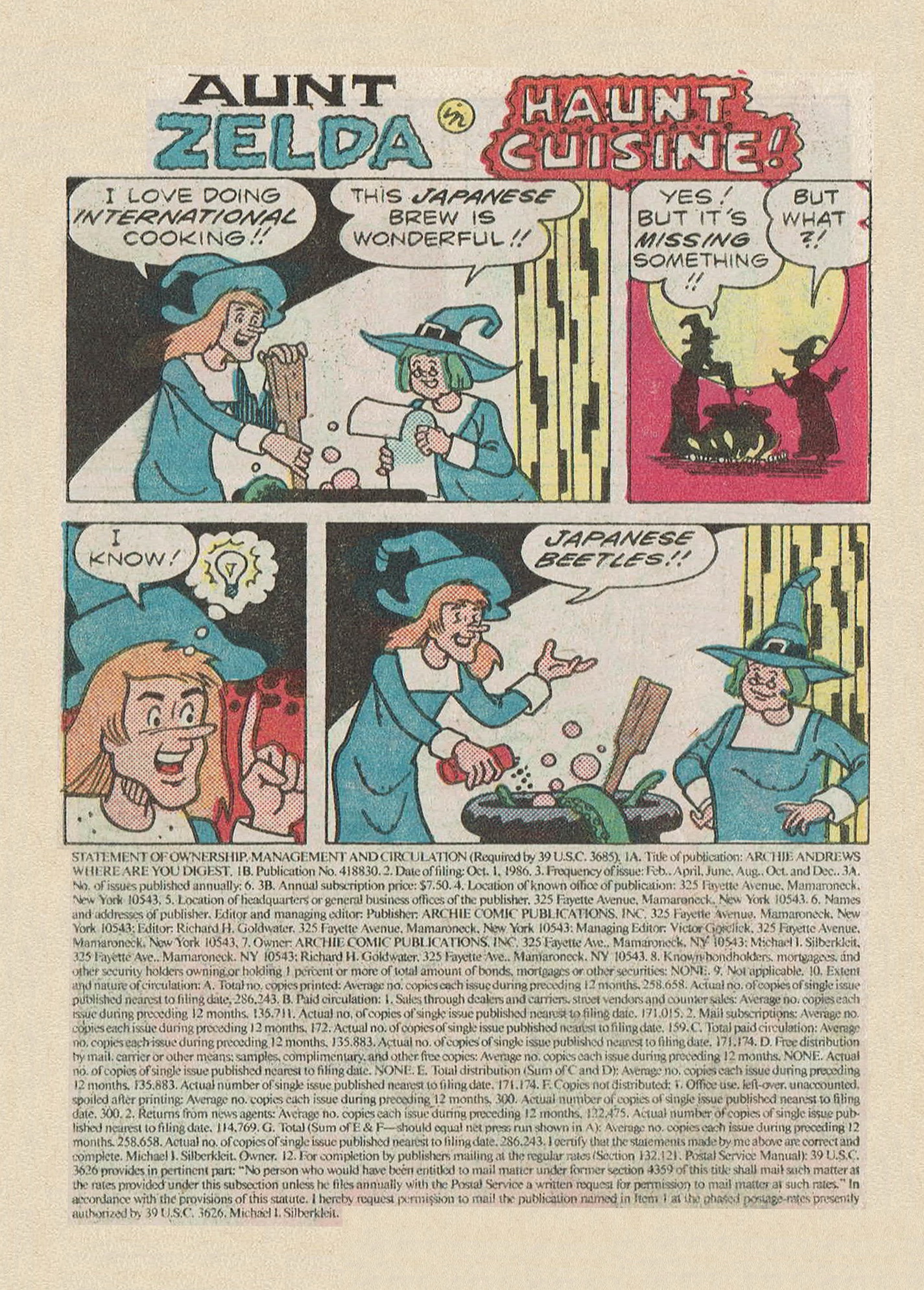 Read online Archie...Archie Andrews, Where Are You? Digest Magazine comic -  Issue #49 - 58