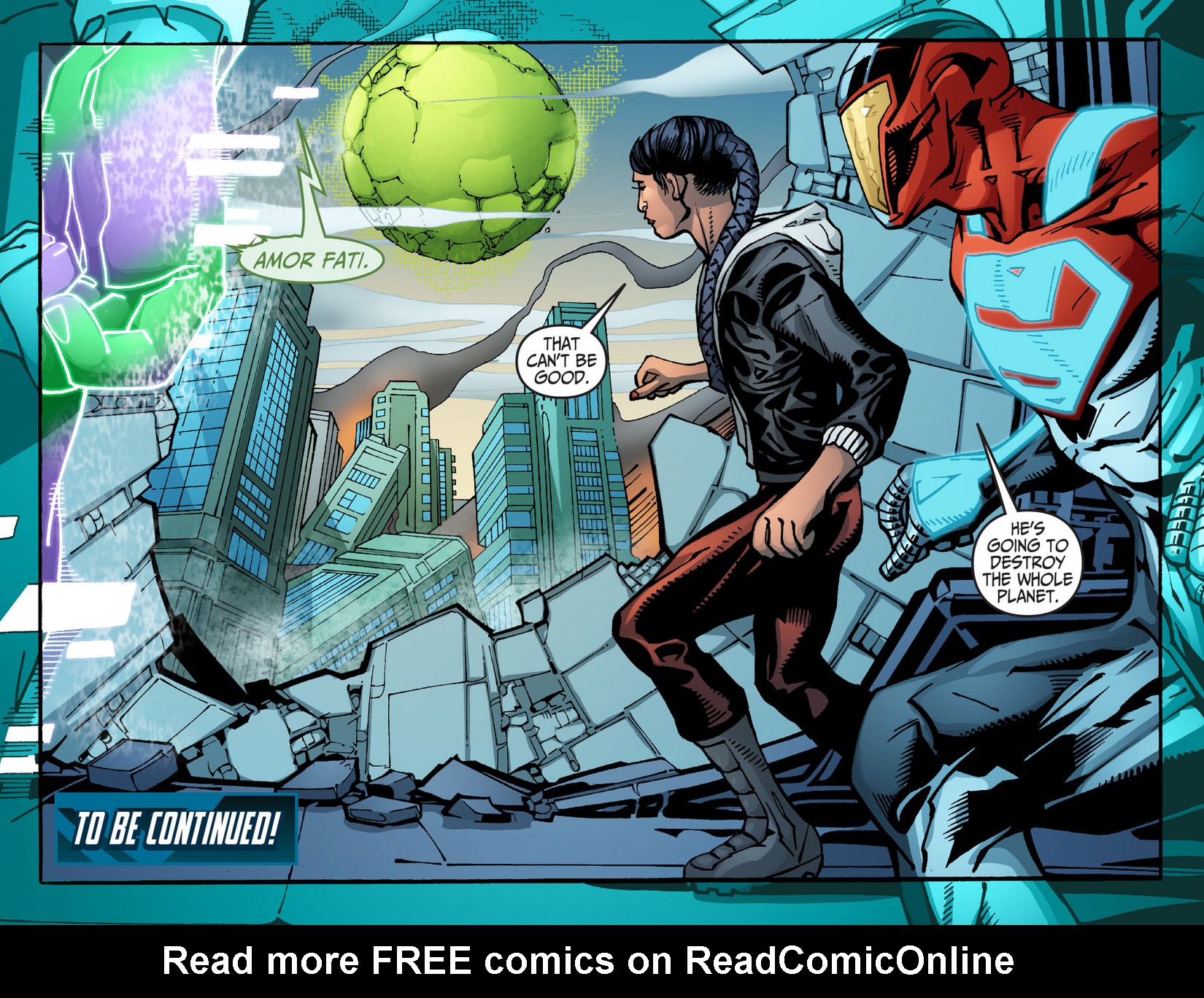 Read online Superman Beyond (2012) comic -  Issue #9 - 22
