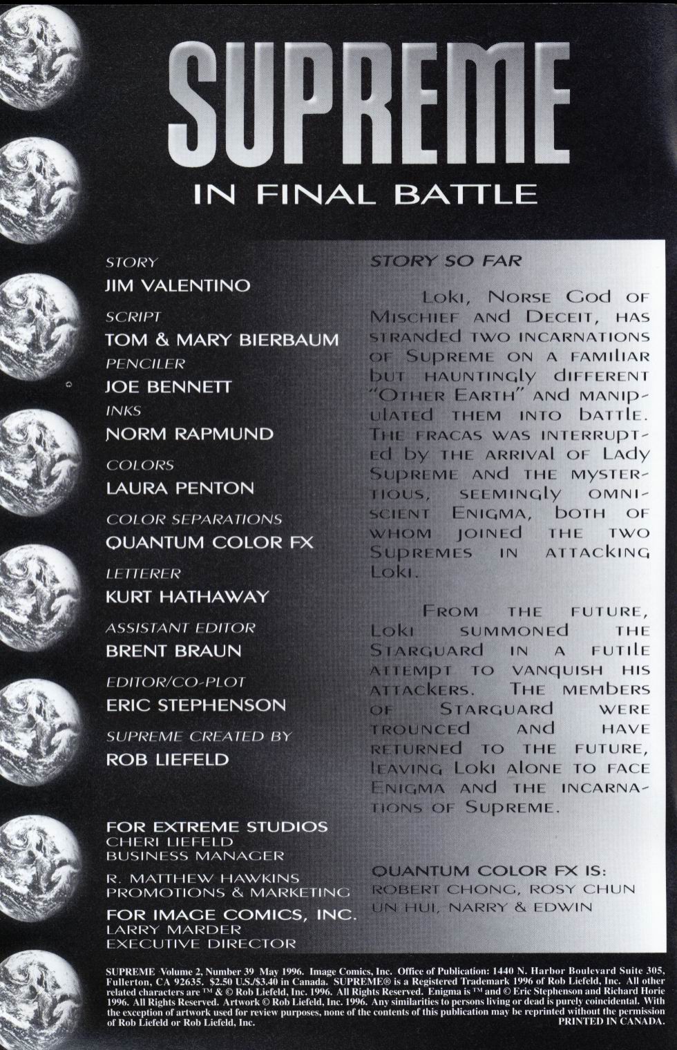 Read online Supreme (1992) comic -  Issue #39 - 2