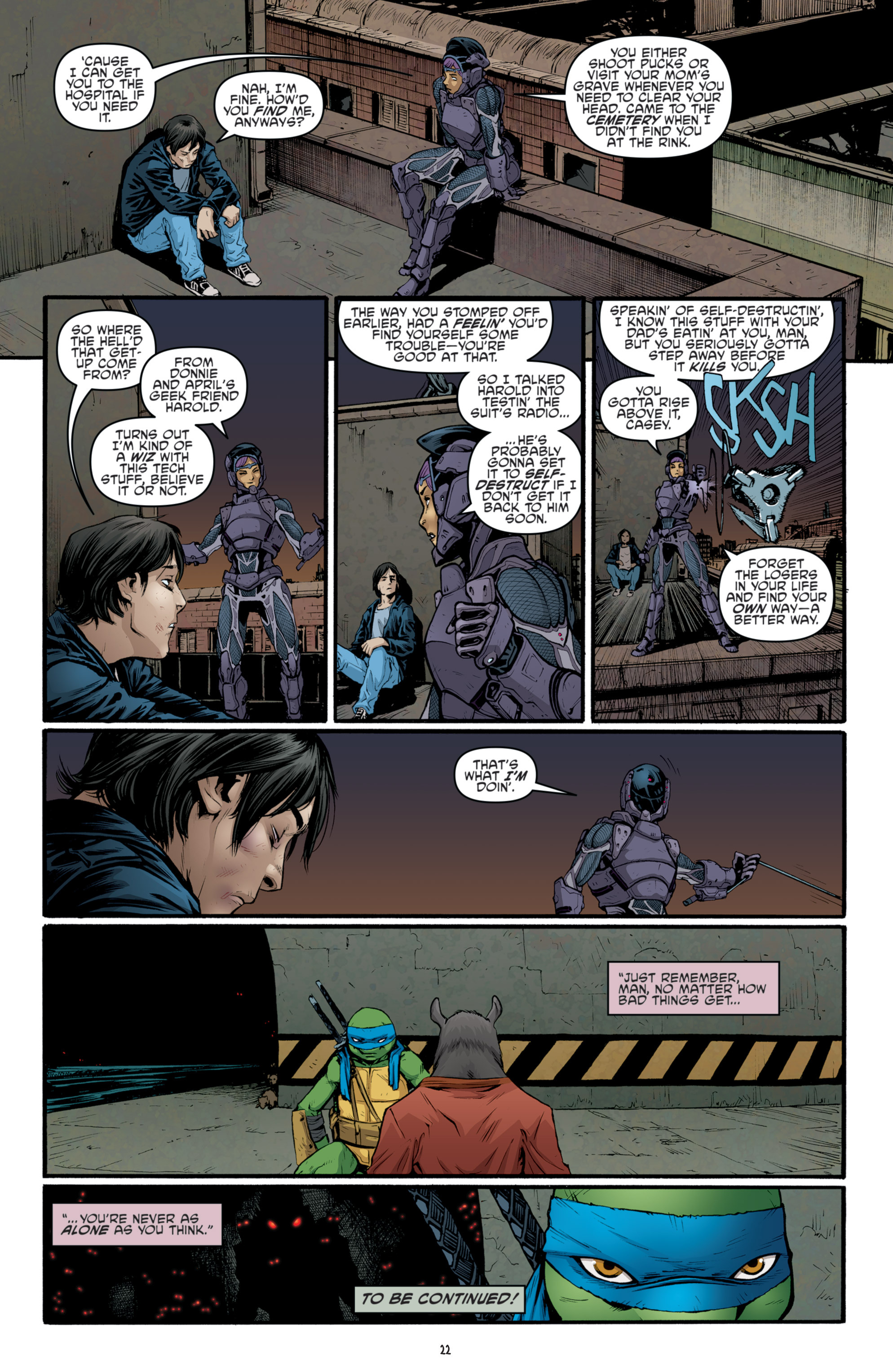 Read online Teenage Mutant Ninja Turtles (2011) comic -  Issue #35 - 26