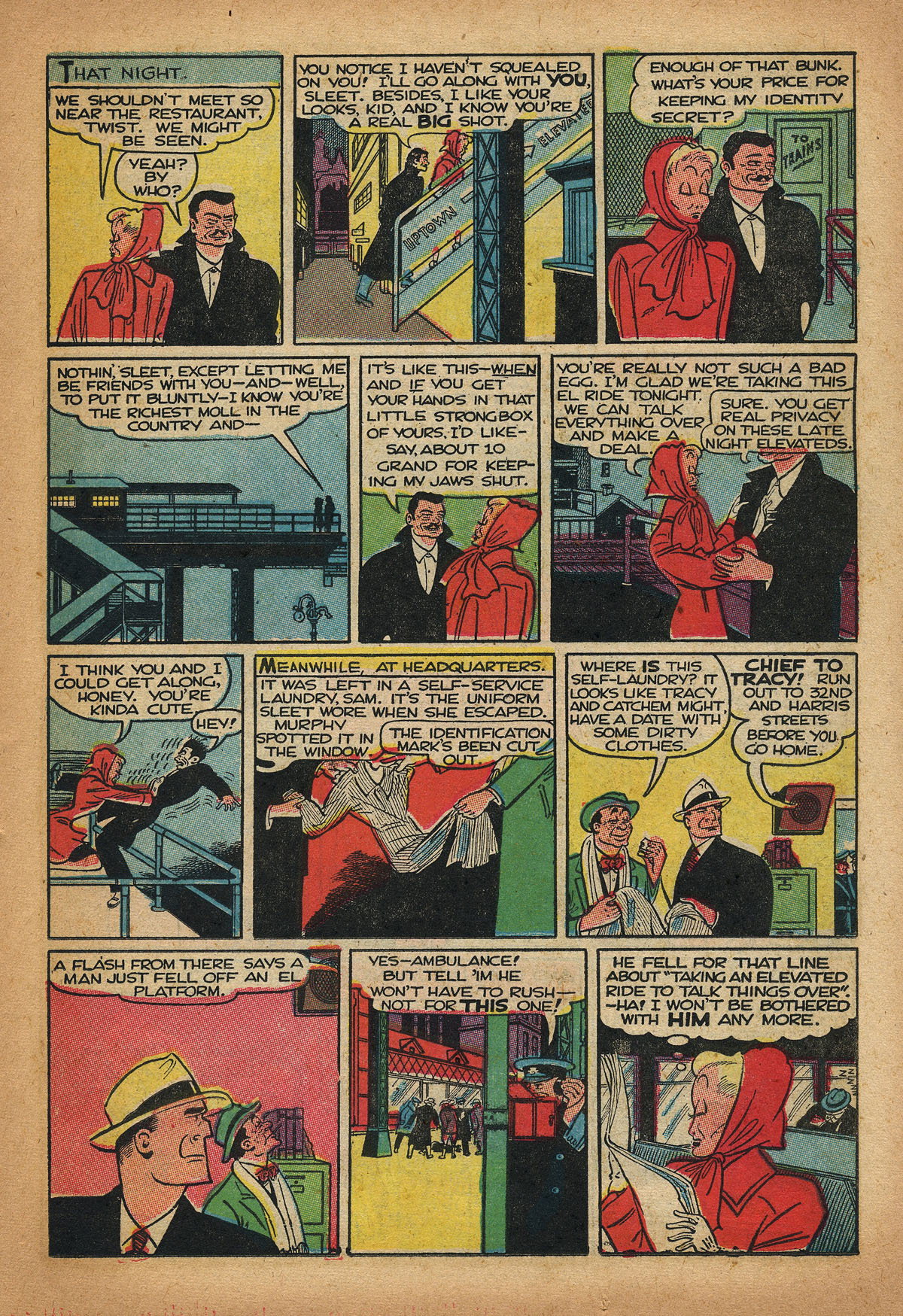 Read online Dick Tracy comic -  Issue #58 - 25