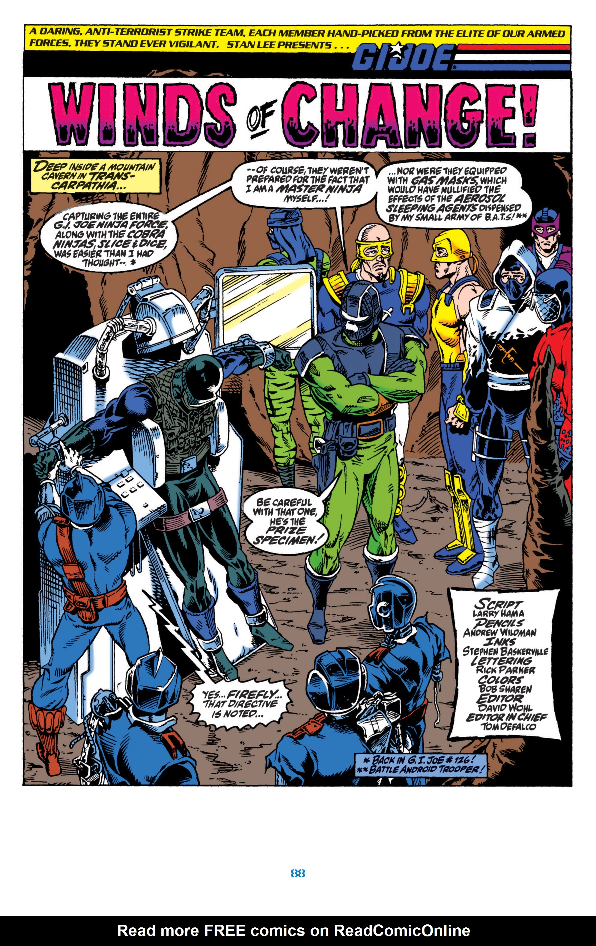 Read online Classic G.I. Joe comic -  Issue # TPB 13 (Part 1) - 89