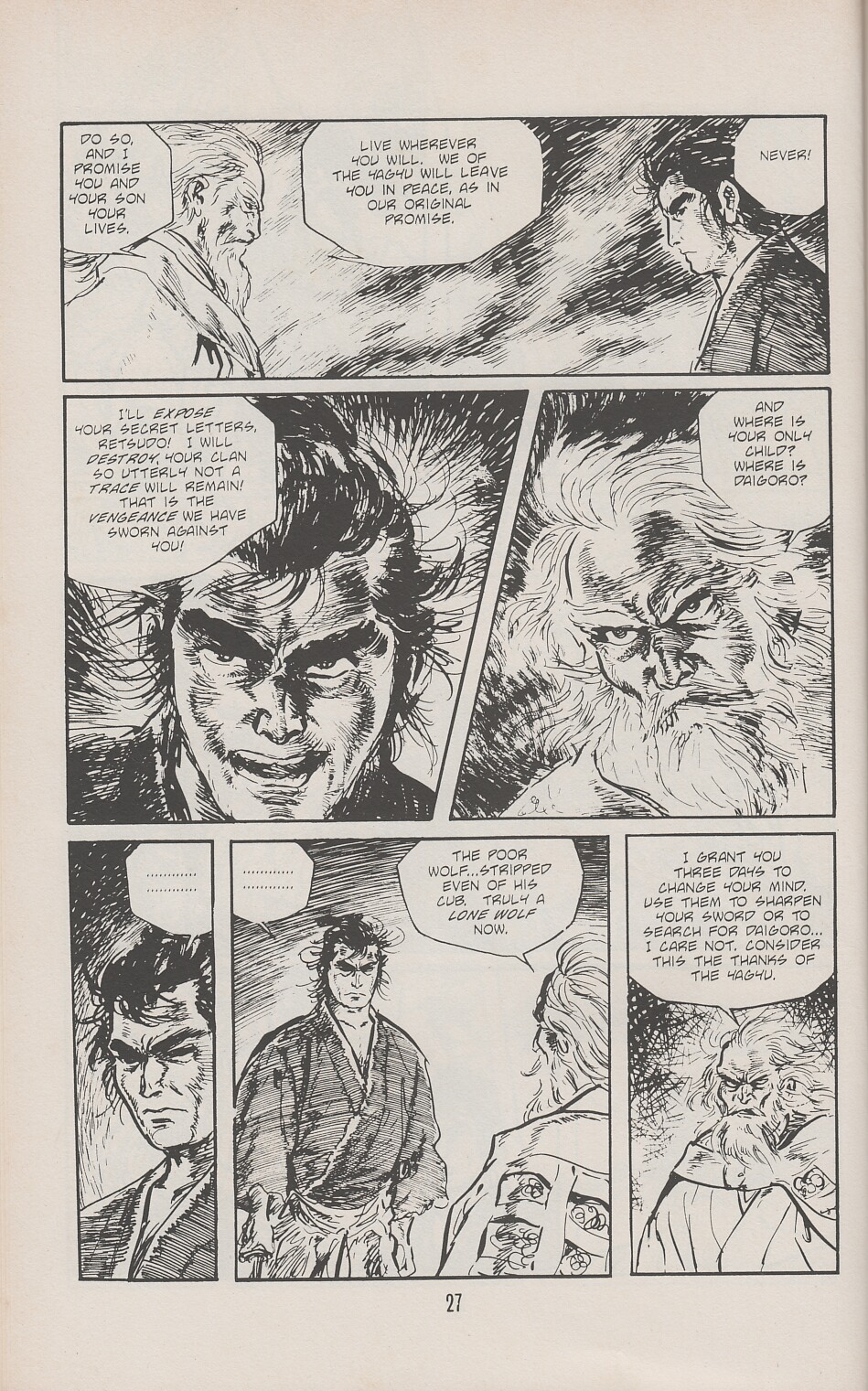Read online Lone Wolf and Cub comic -  Issue #35 - 32