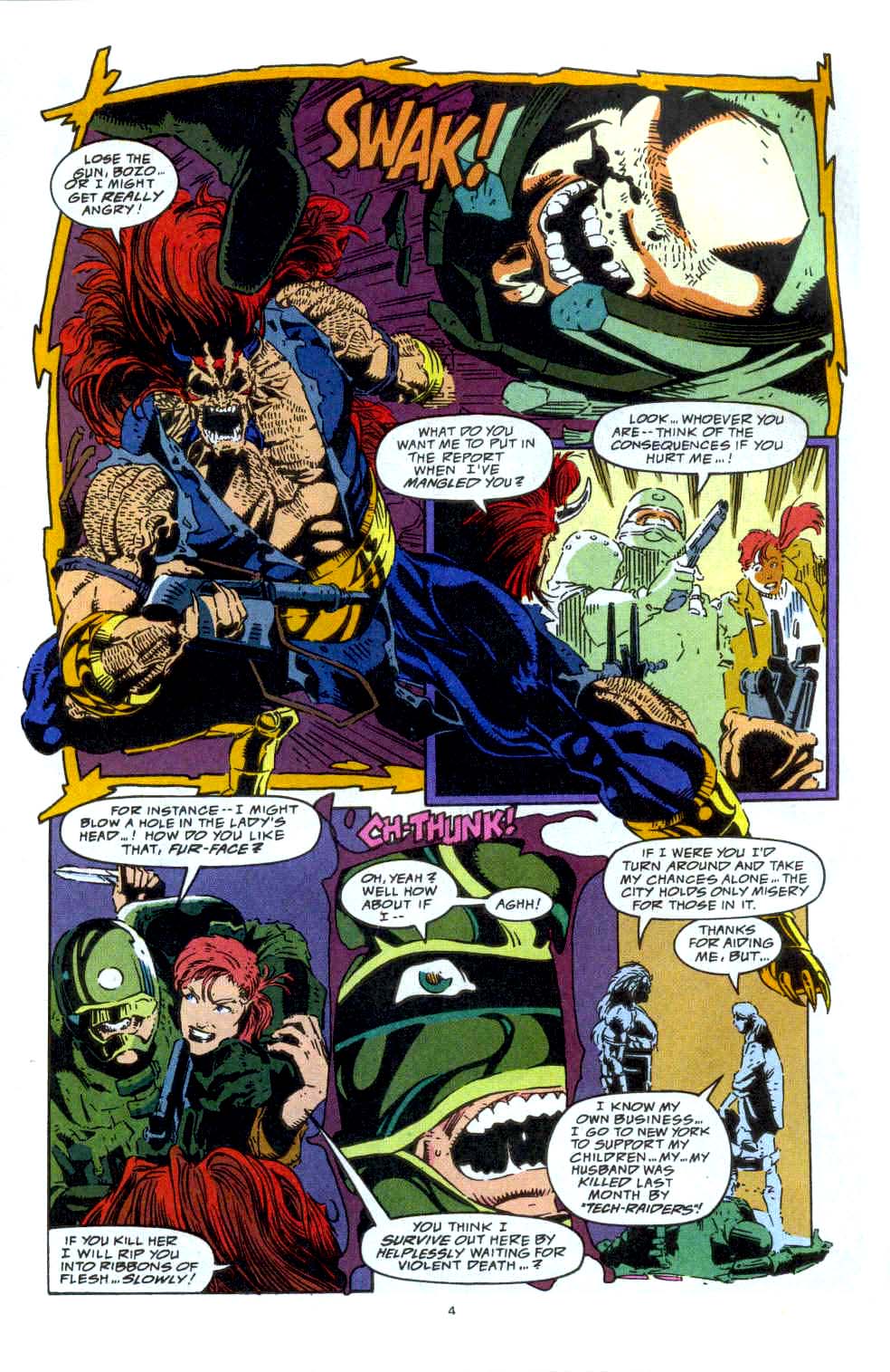 Read online Ravage 2099 comic -  Issue #23 - 5