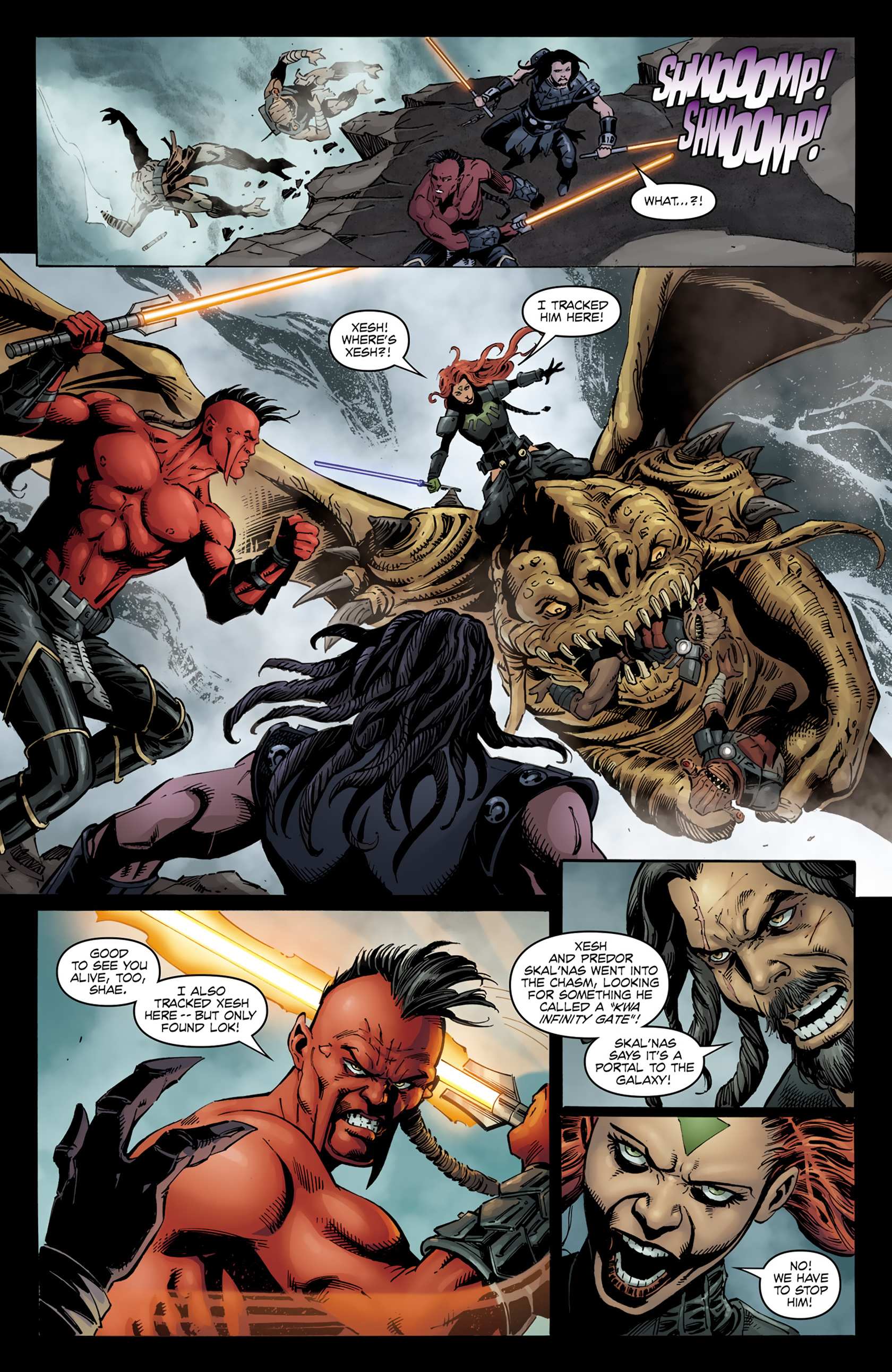 Read online Star Wars: Dawn of the Jedi - Force War comic -  Issue #4 - 22
