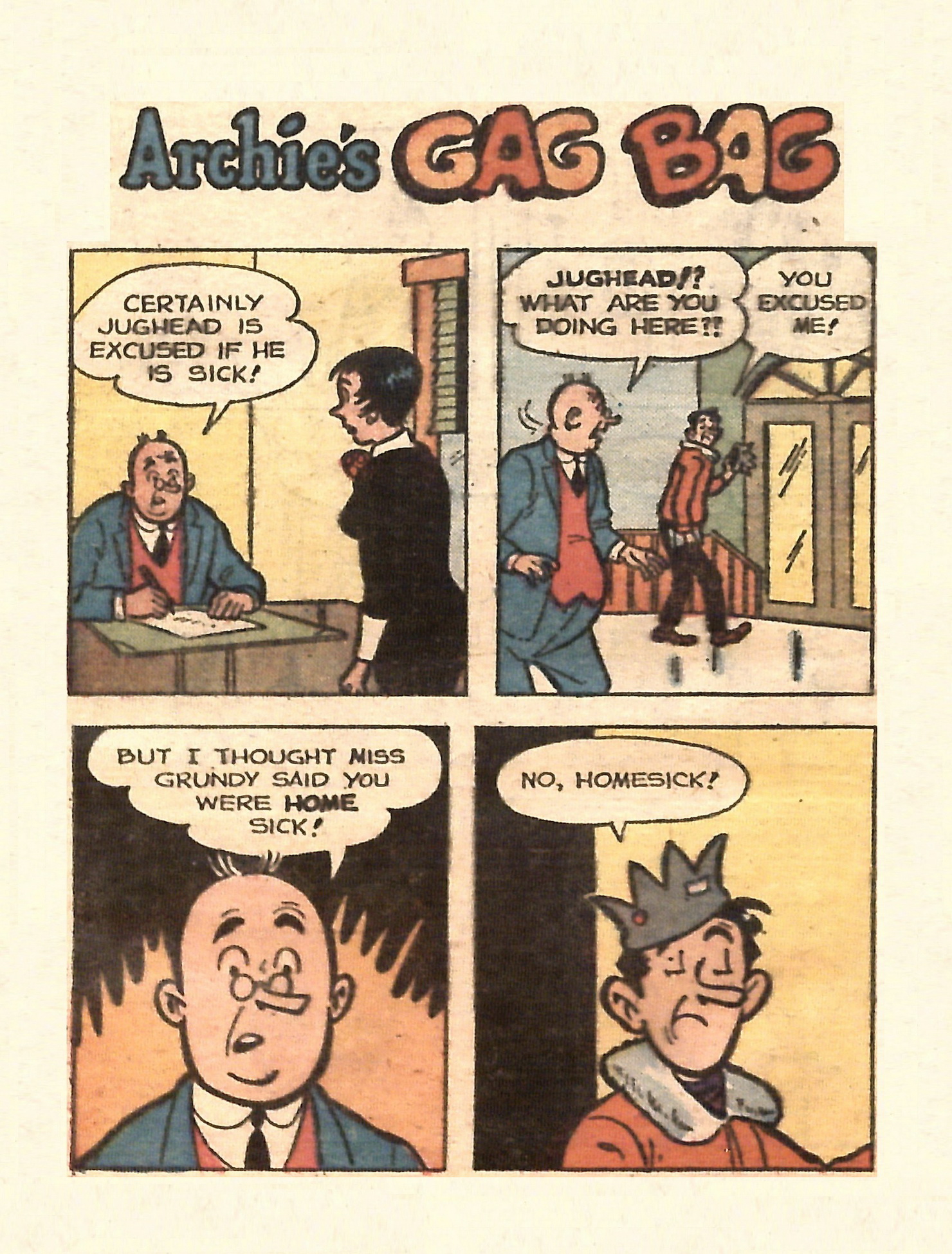 Read online Archie...Archie Andrews, Where Are You? Digest Magazine comic -  Issue #1 - 148
