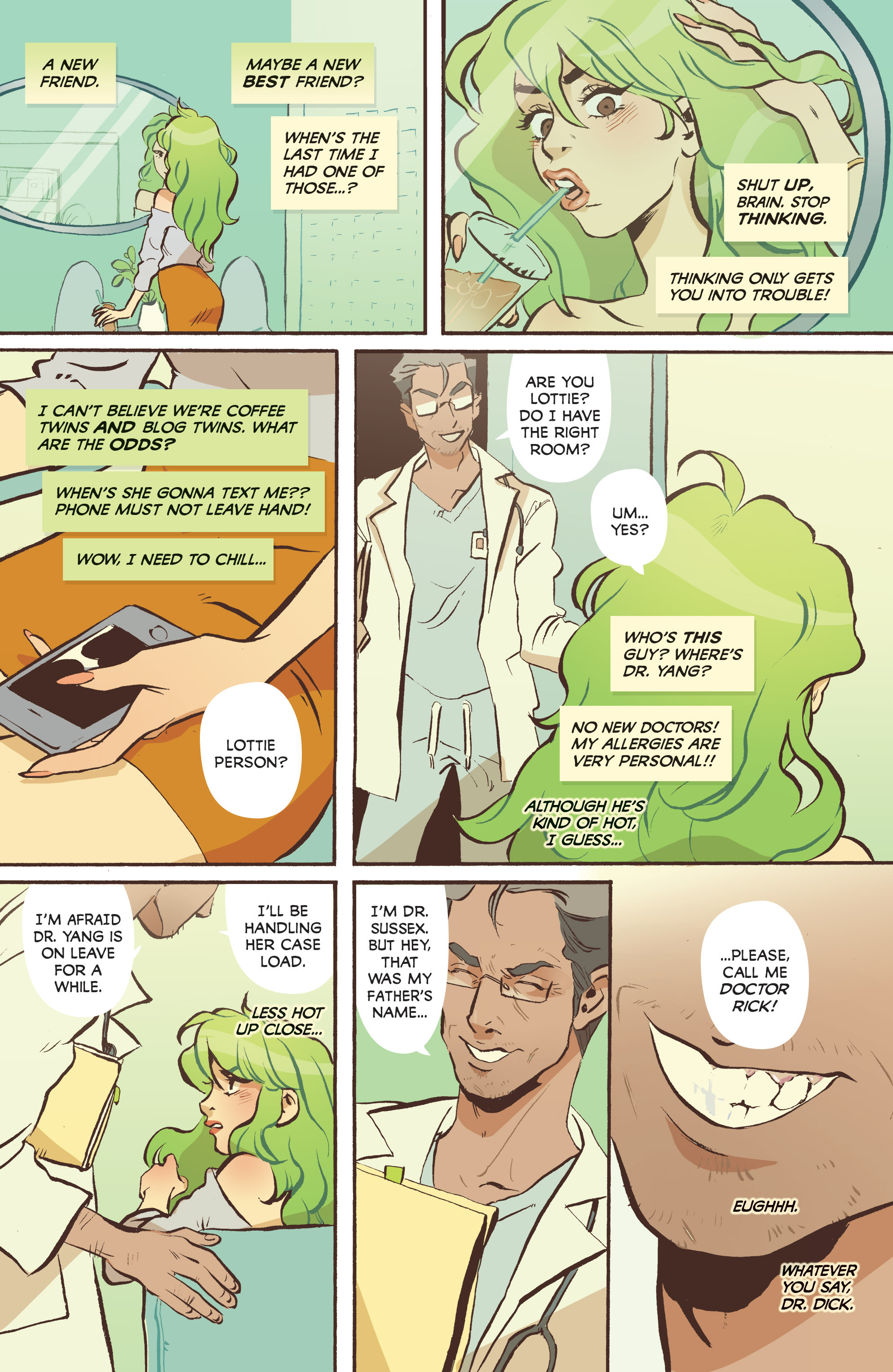 Read online Snotgirl comic -  Issue #1 - 14