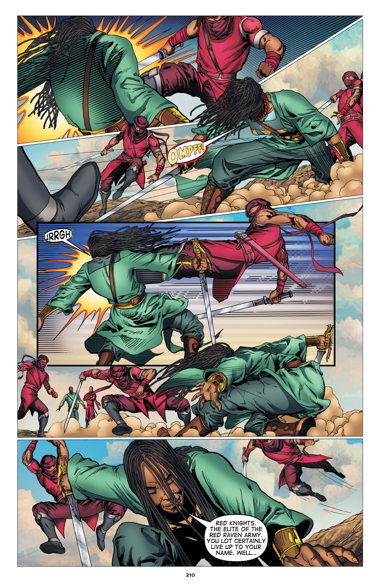 Read online Malika: Warrior Queen comic -  Issue # TPB 1 (Part 3) - 12