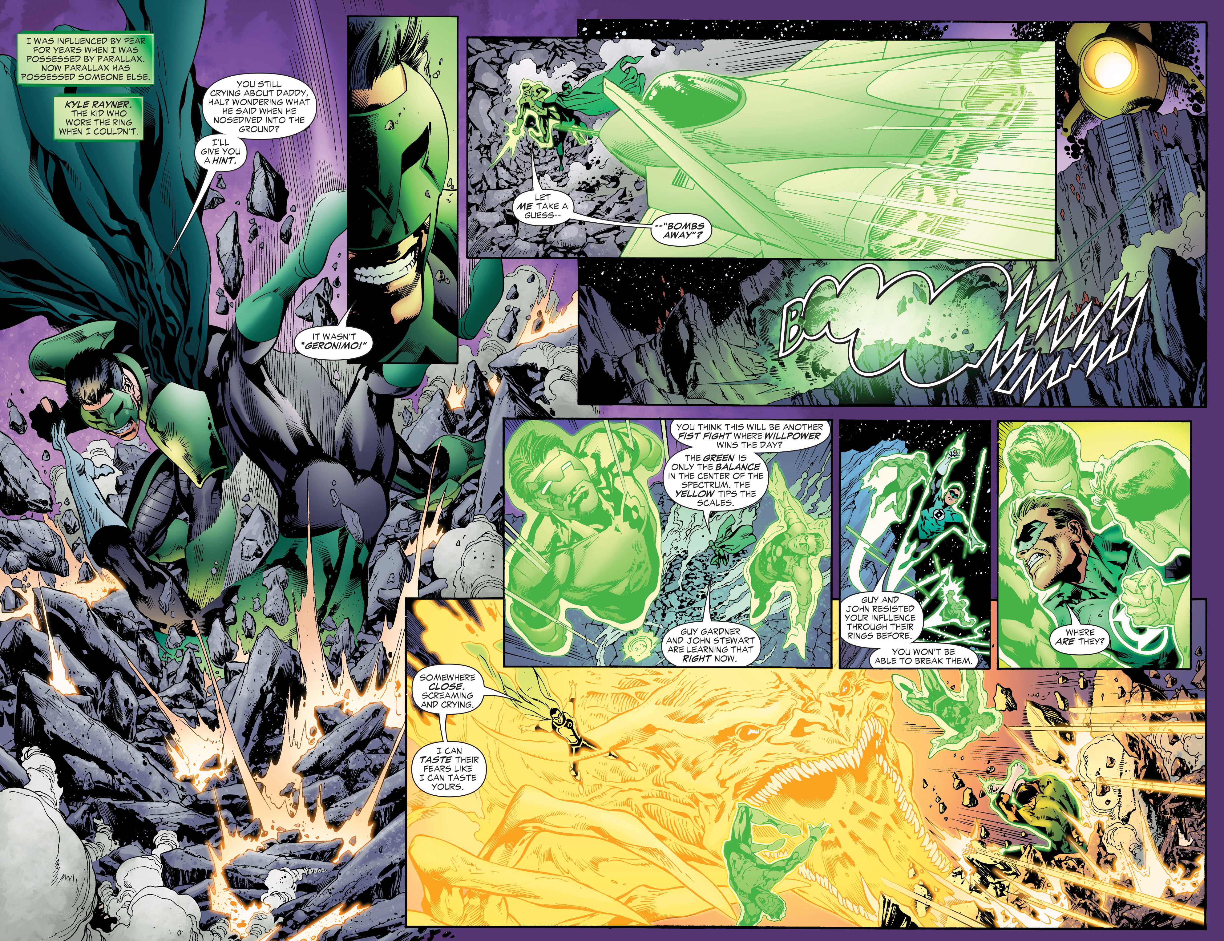 Read online Green Lantern by Geoff Johns comic -  Issue # TPB 3 (Part 2) - 24
