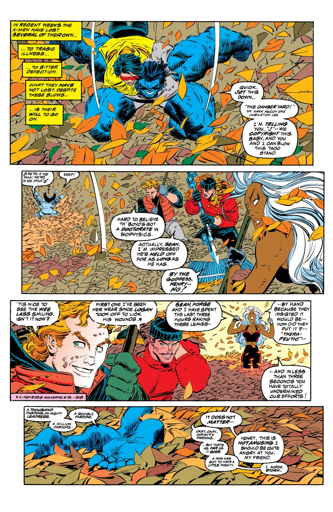 Read online X-Men: The Wedding of Cyclops and Phoenix comic -  Issue # TPB Part 2 - 38