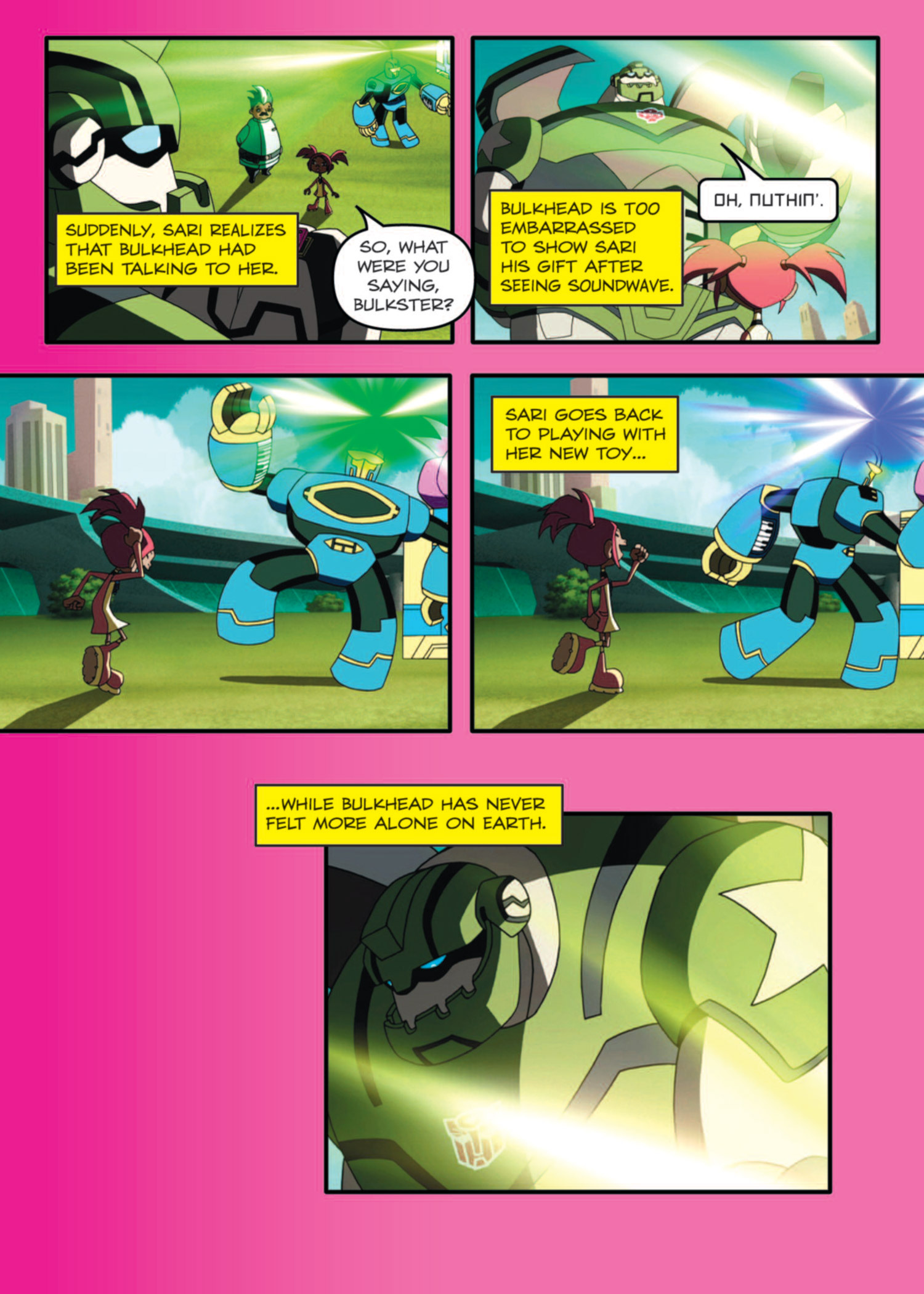 Read online Transformers Animated comic -  Issue #4 - 66
