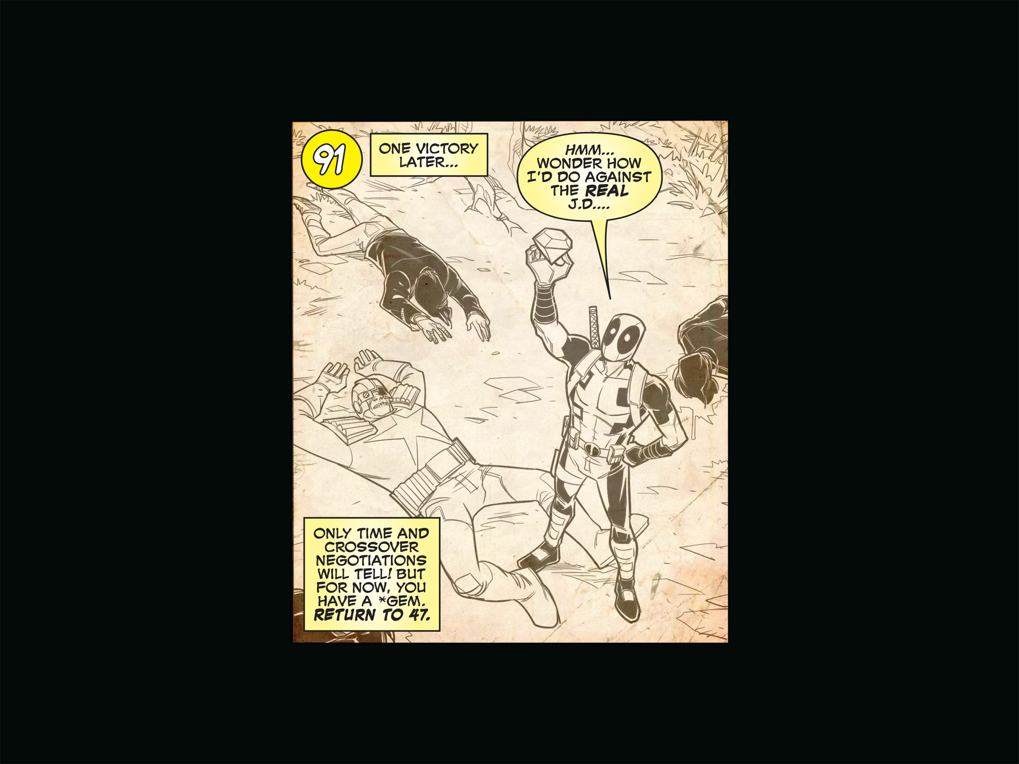 Read online You Are Deadpool comic -  Issue #3 - 93