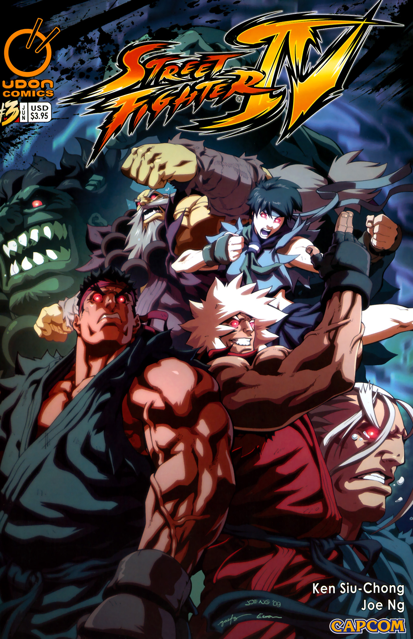 Read online Street Fighter IV comic -  Issue #3 - 2