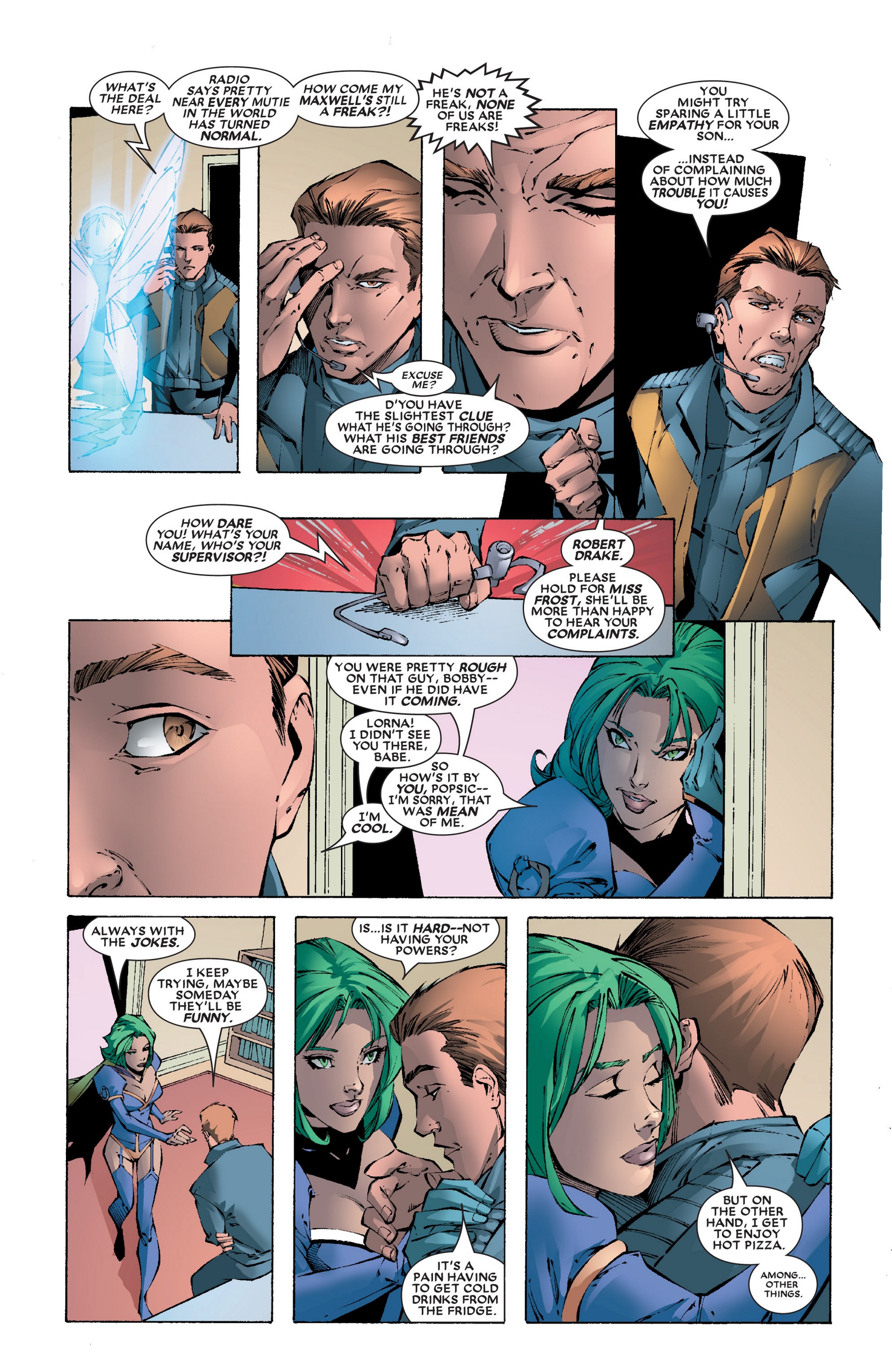 Read online Decimation: House of M - The Day After comic -  Issue # Full - 21