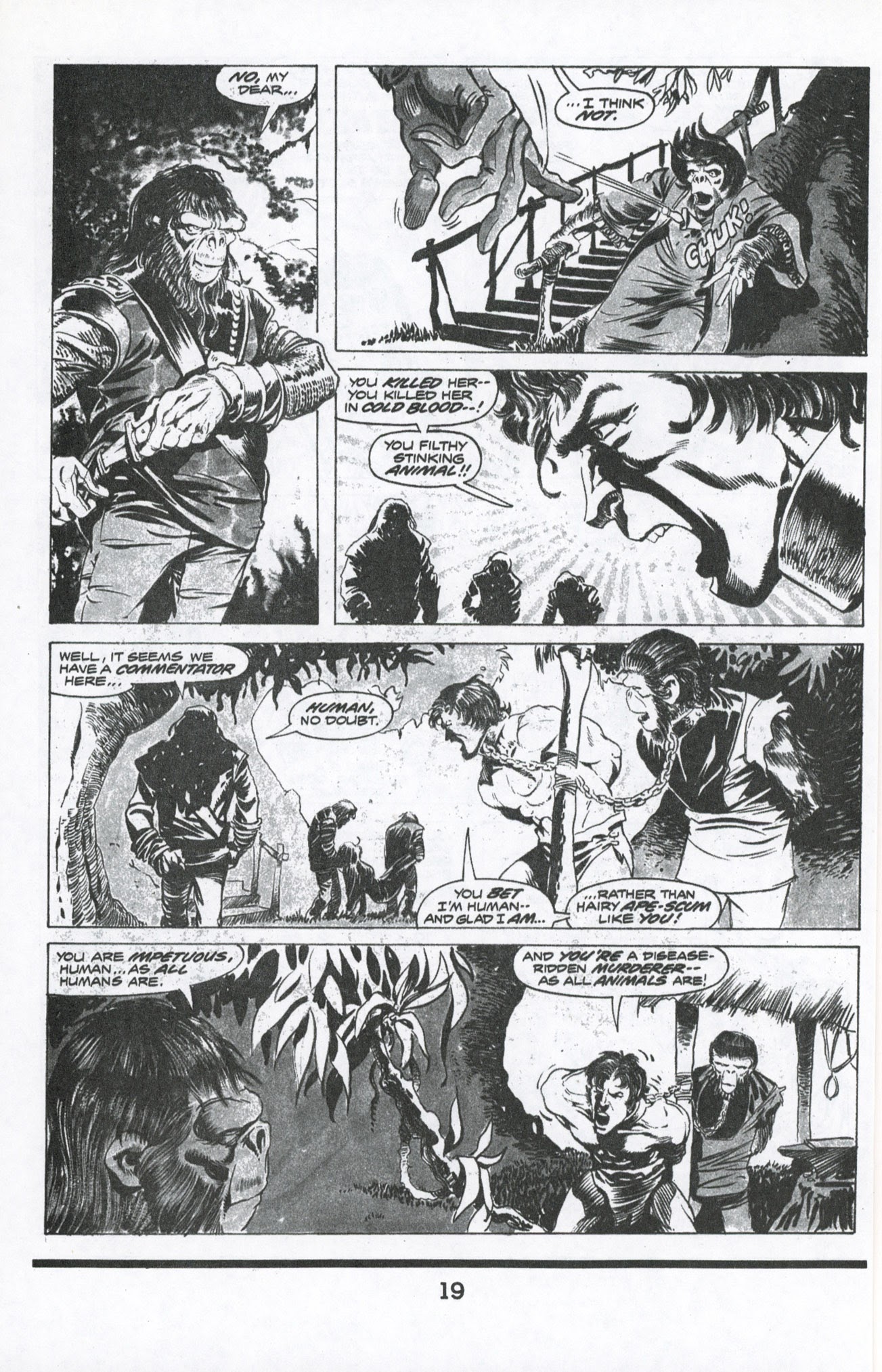 Read online Terror on the Planet of the Apes comic -  Issue #1 - 24