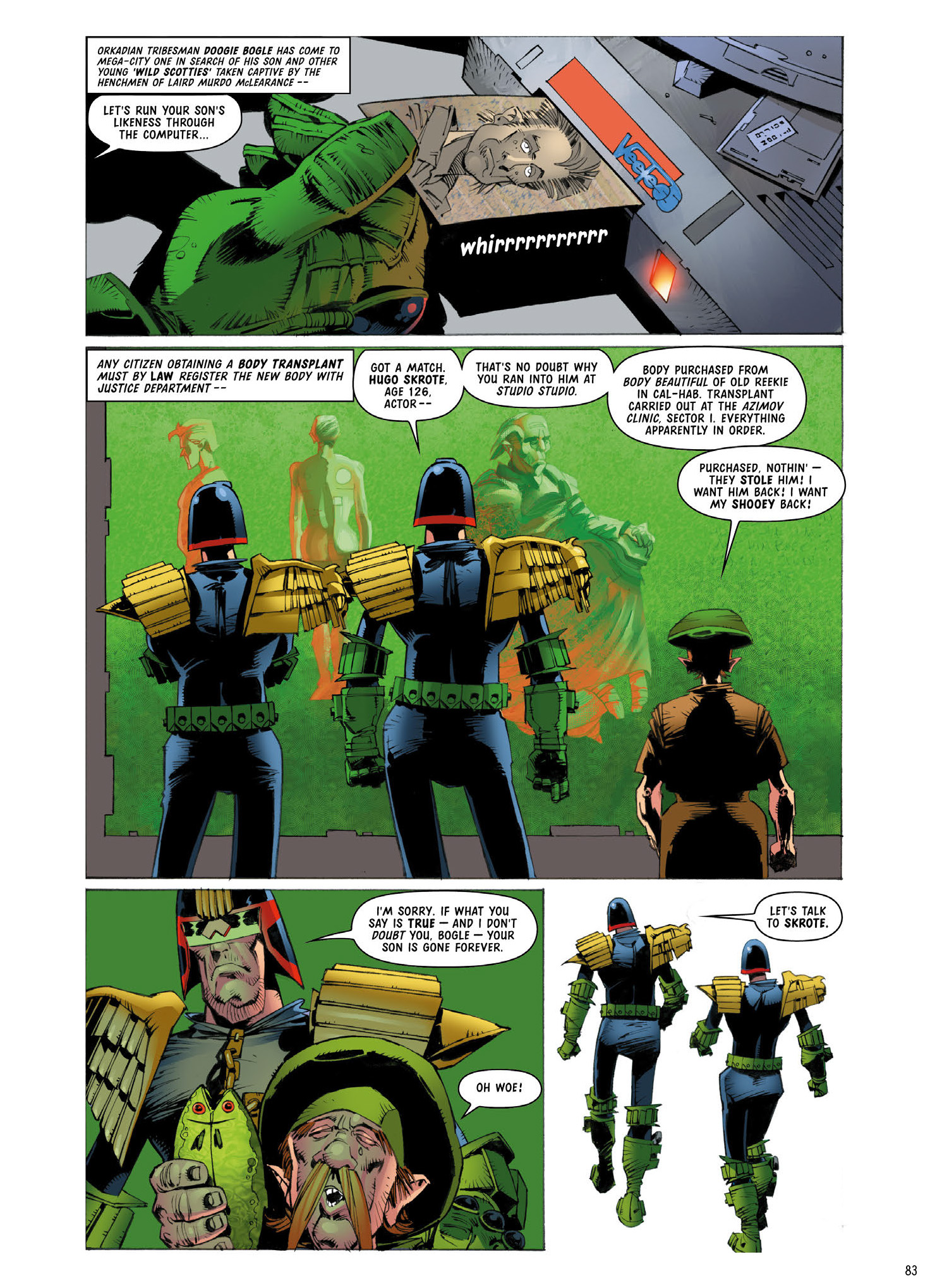 Read online Judge Dredd: The Complete Case Files comic -  Issue # TPB 33 (Part 1) - 85