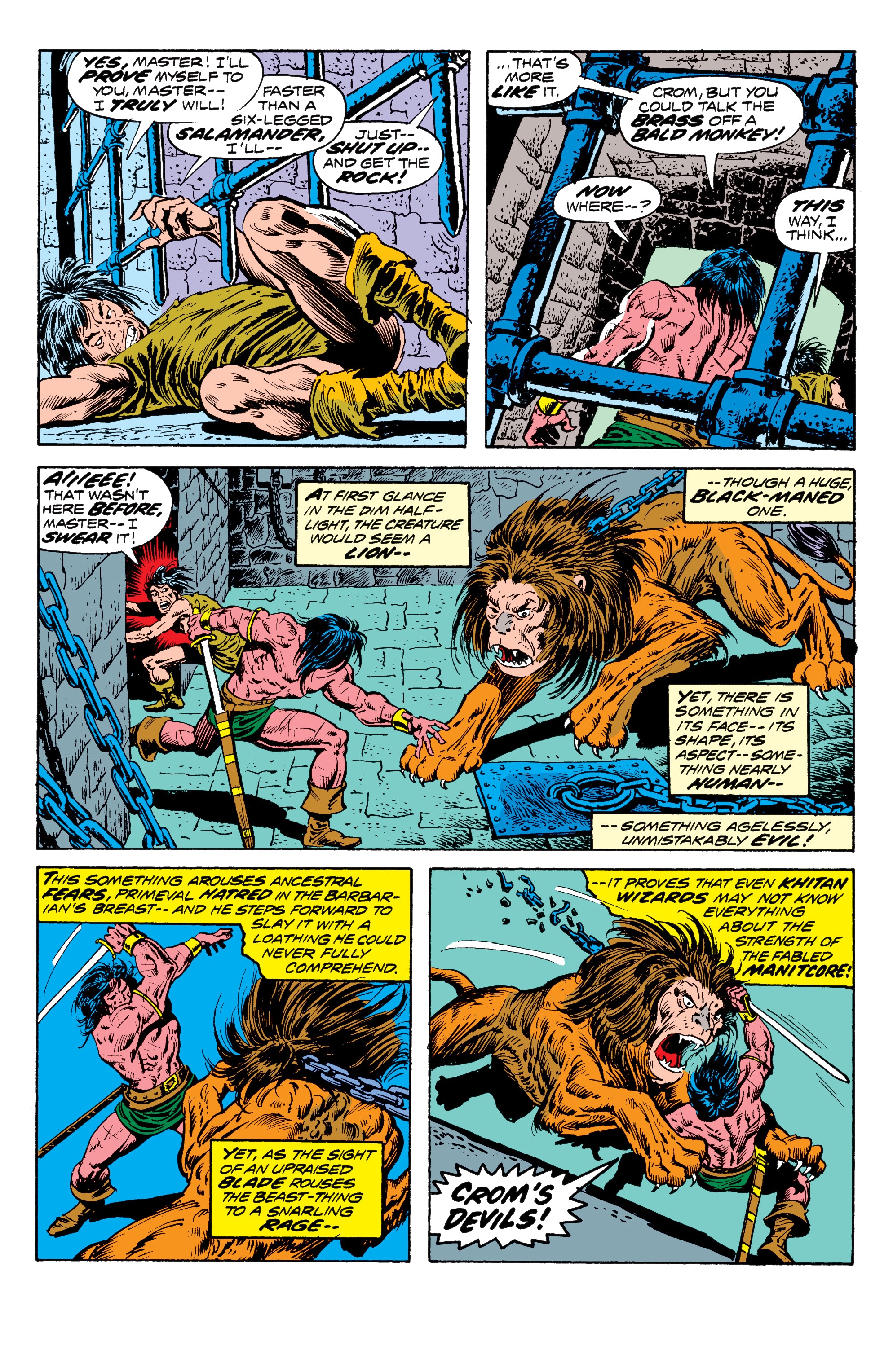 Read online Conan The Barbarian Epic Collection: The Original Marvel Years - The Curse Of The Golden Skull comic -  Issue # TPB (Part 2) - 56