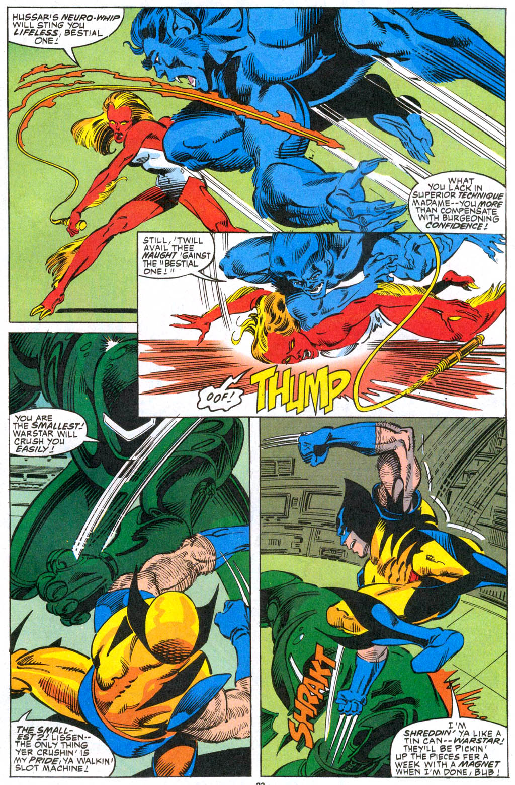 Read online X-Men Adventures (1995) comic -  Issue #6 - 19