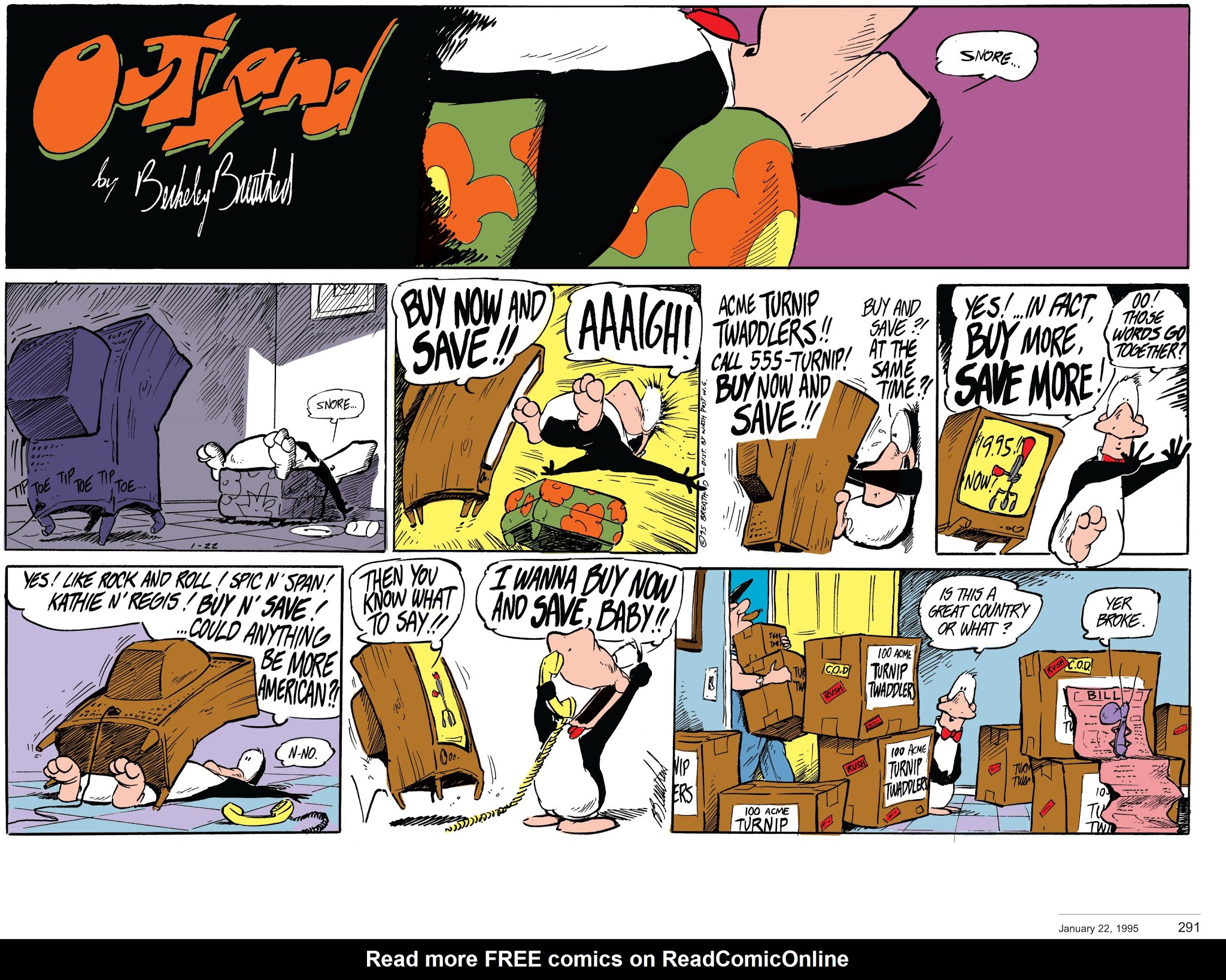 Read online Berkeley Breathed’s Outland comic -  Issue # TPB (Part 3) - 92