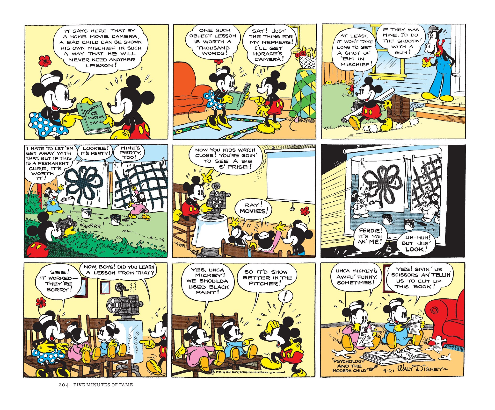 Read online Walt Disney's Mickey Mouse Color Sundays comic -  Issue # TPB 1 (Part 3) - 4