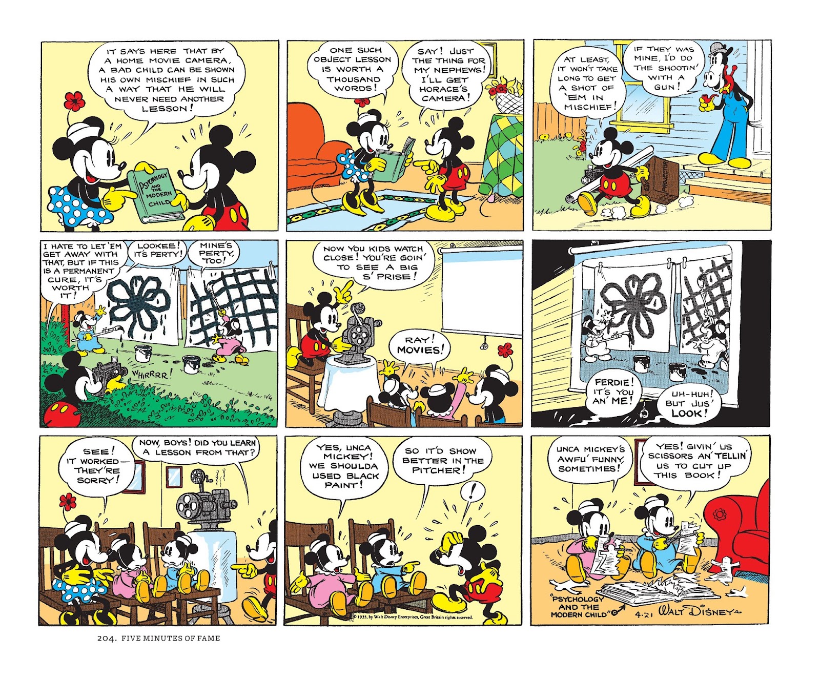 Walt Disney's Mickey Mouse Color Sundays issue TPB 1 (Part 3) - Page 4