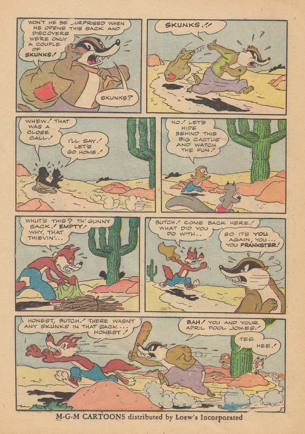 Read online Our Gang with Tom & Jerry comic -  Issue #46 - 34