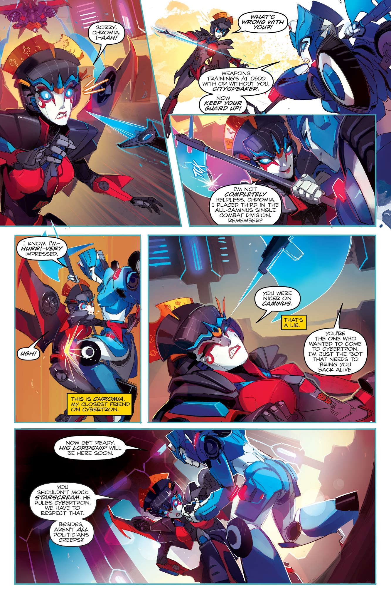 Read online The Transformers: Windblade (2018) comic -  Issue # TPB - 10