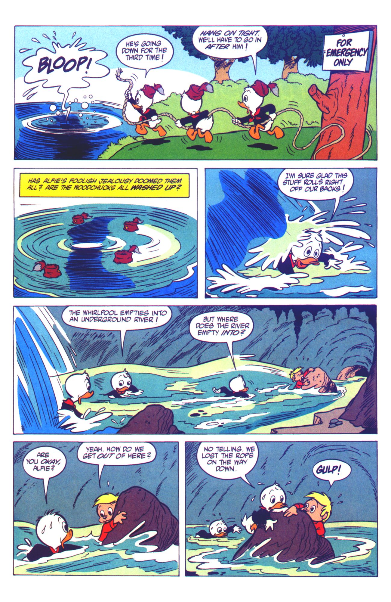Read online Walt Disney's Junior Woodchucks Limited Series comic -  Issue #3 - 16