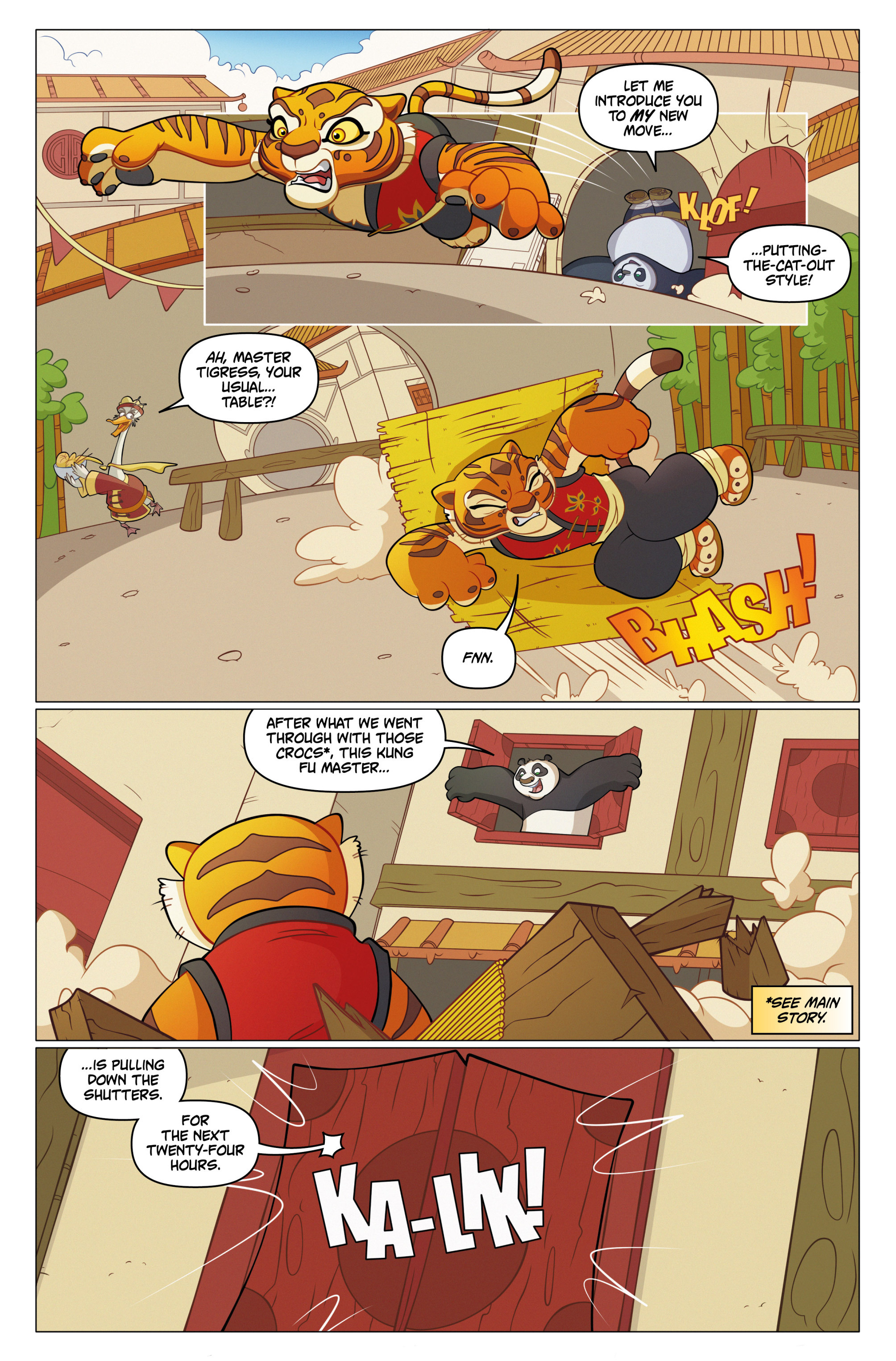 Read online DreamWorks Kung Fu Panda comic -  Issue #2 - 22