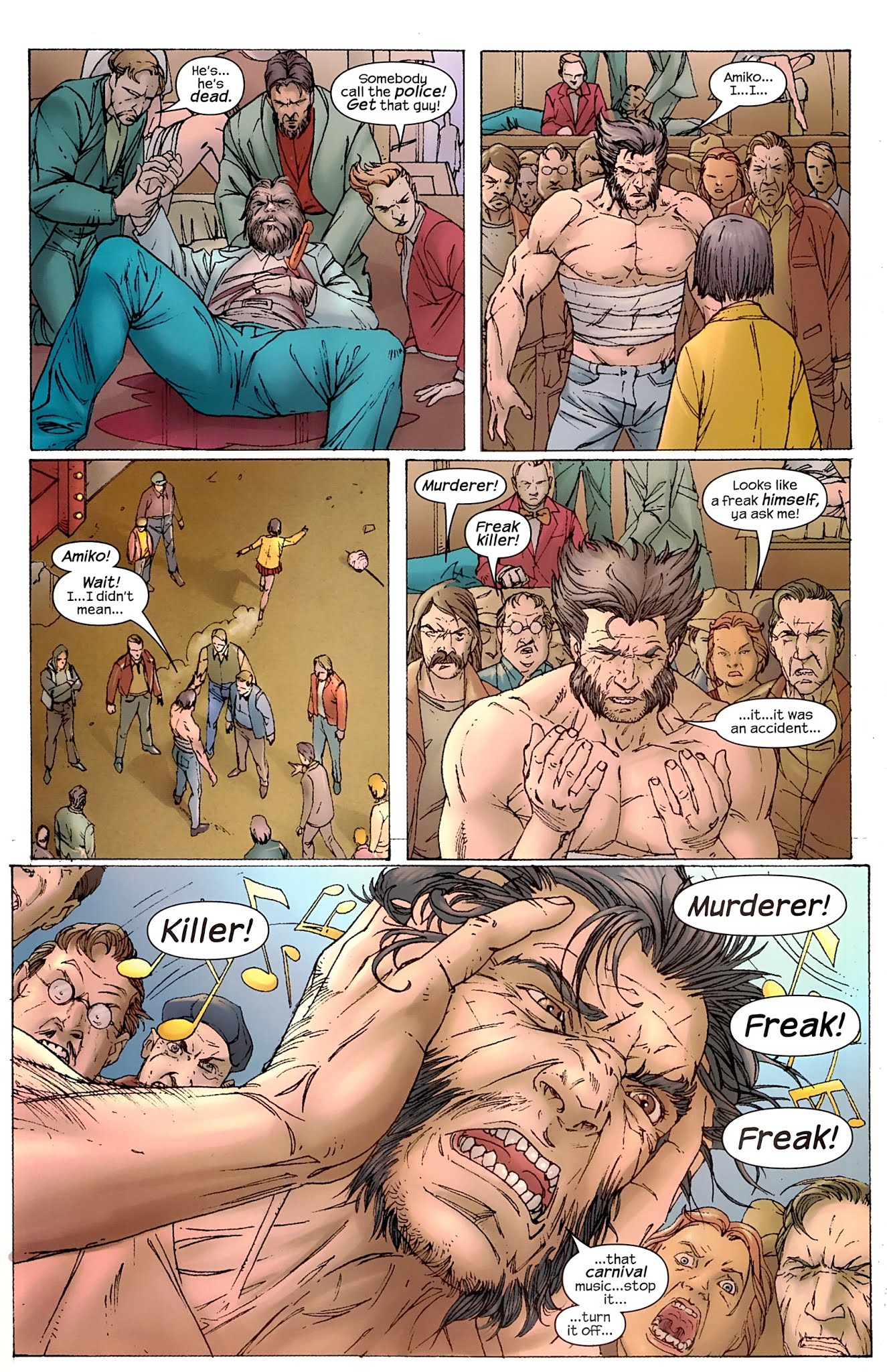 Read online Wolverine: Xisle comic -  Issue #5 - 16