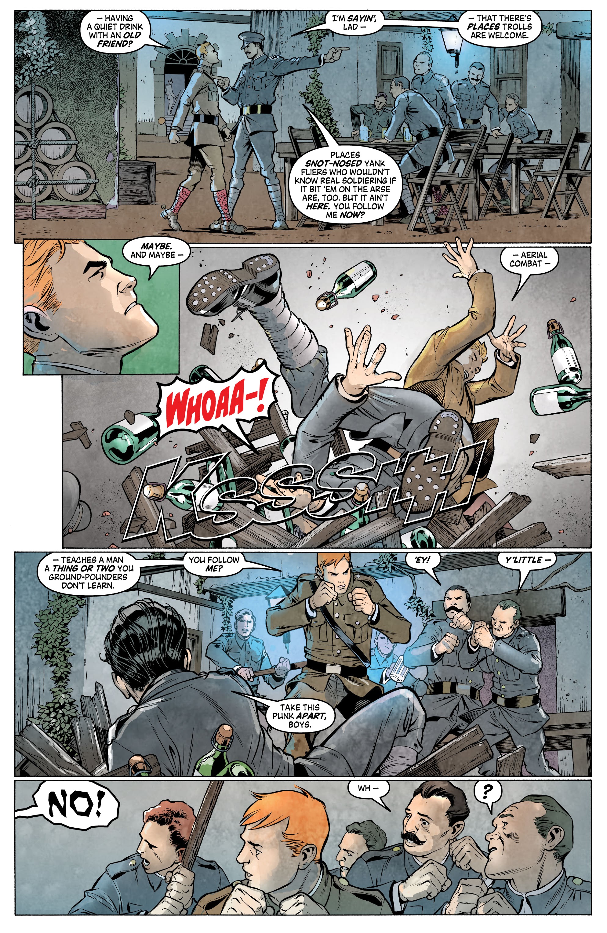 Read online Arrowsmith: Behind Enemy Lines comic -  Issue #1 - 17