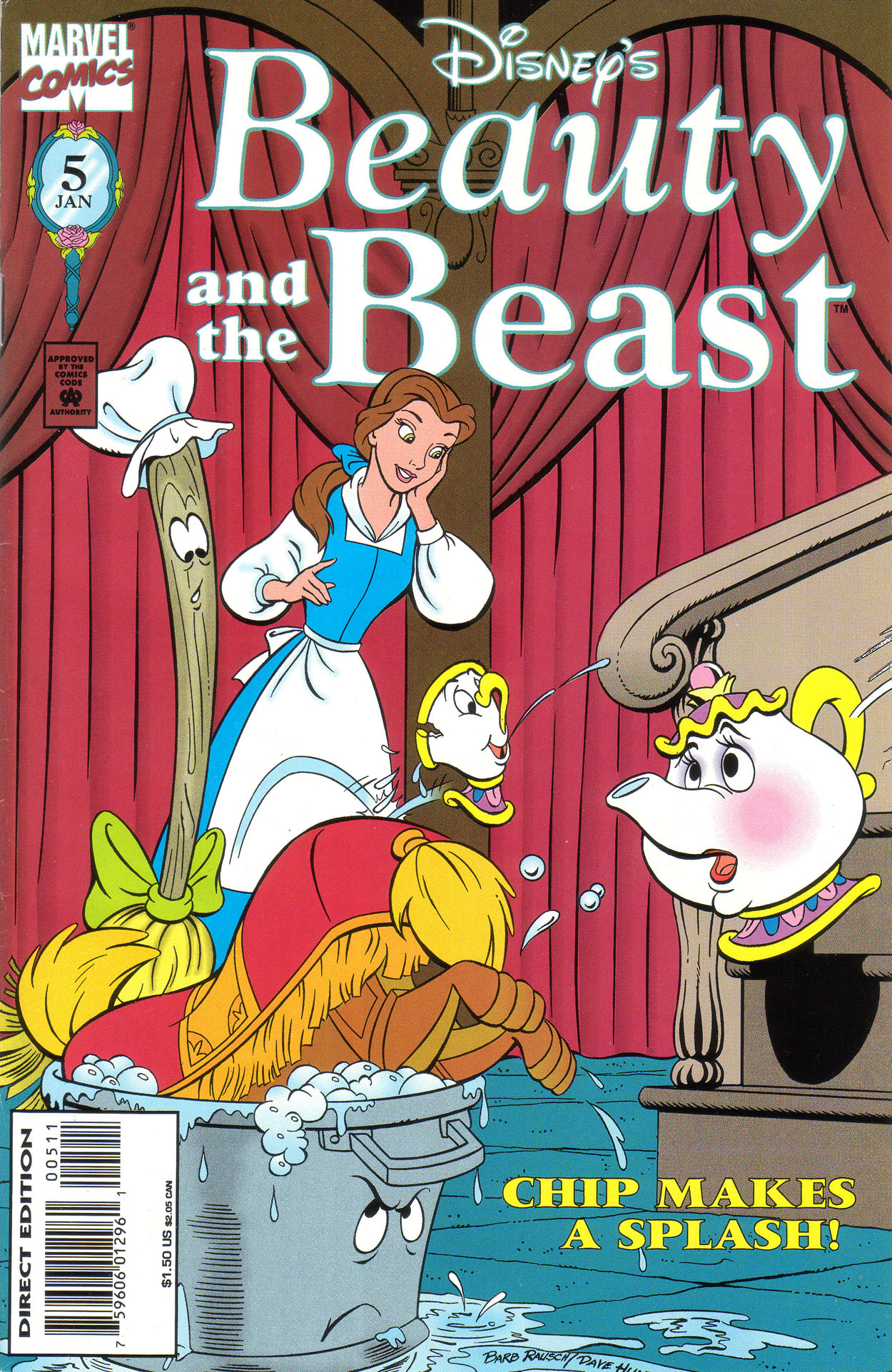 Read online Disney's Beauty and the Beast comic -  Issue #5 - 1