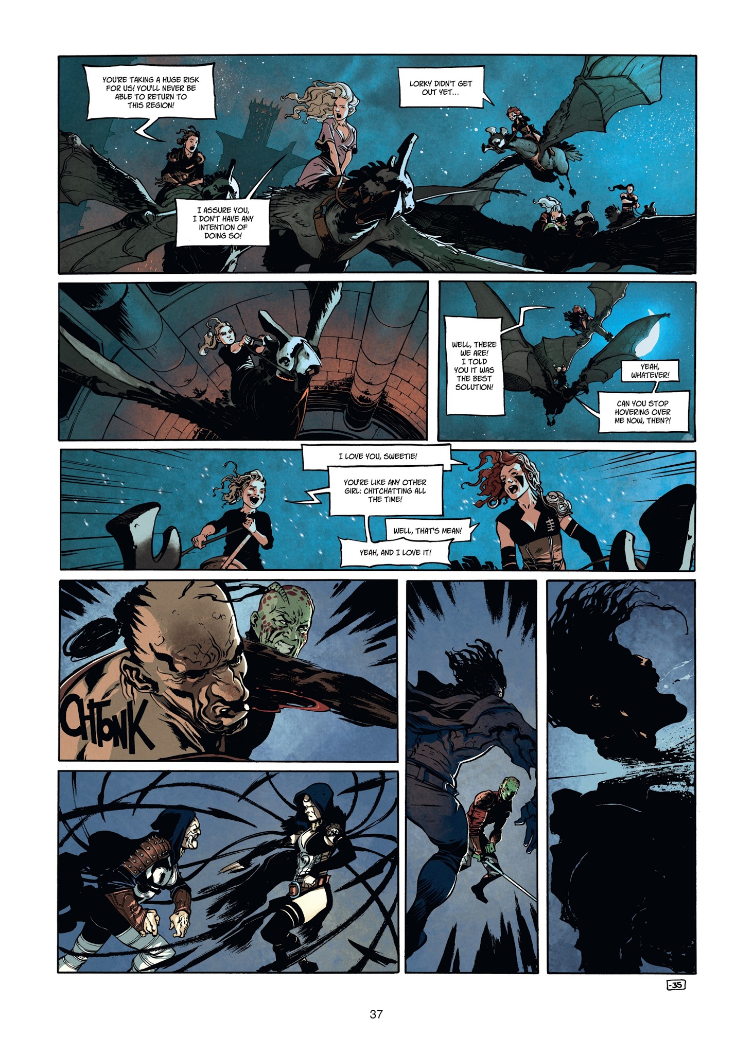 Read online Angor comic -  Issue #5 - 37