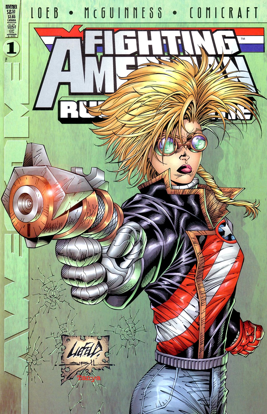 Read online Fighting American: Rules of the Game comic -  Issue #1 - 1