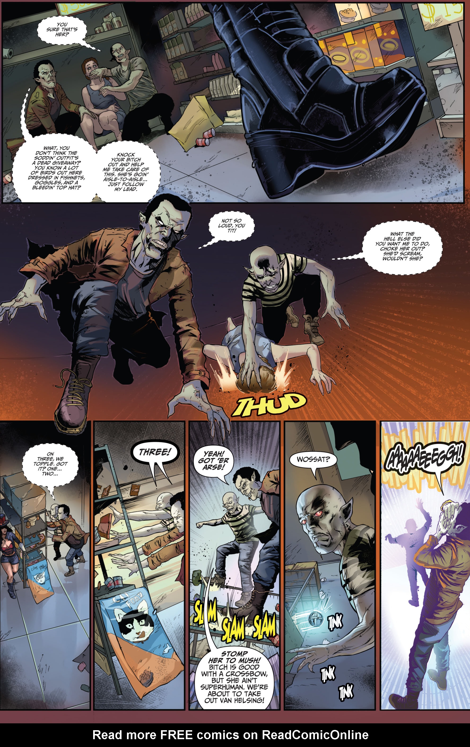 Read online Van Helsing: From the Depths comic -  Issue # Full - 10