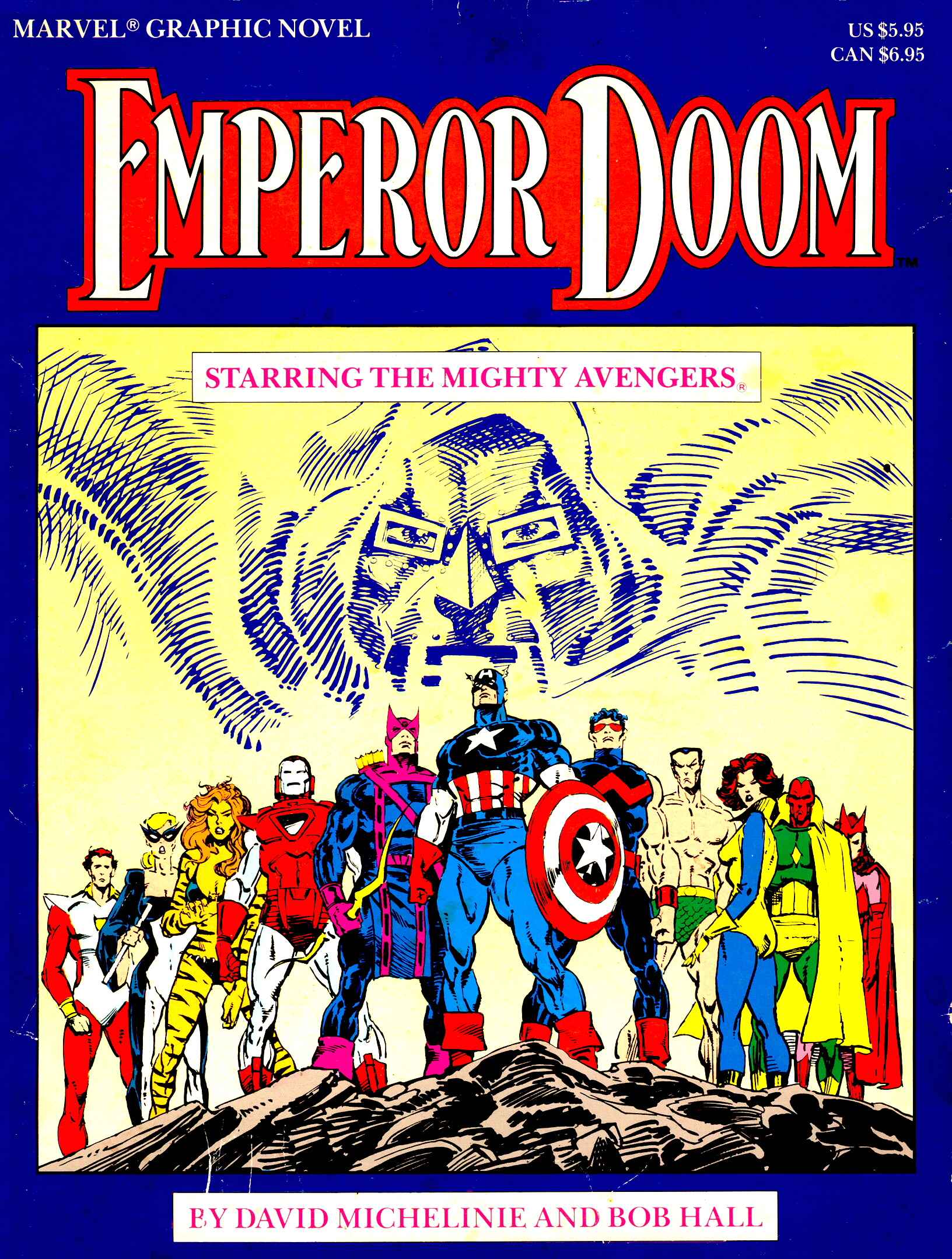 Read online Marvel Graphic Novel comic -  Issue #27 - Avengers - Emperor Doom - 1