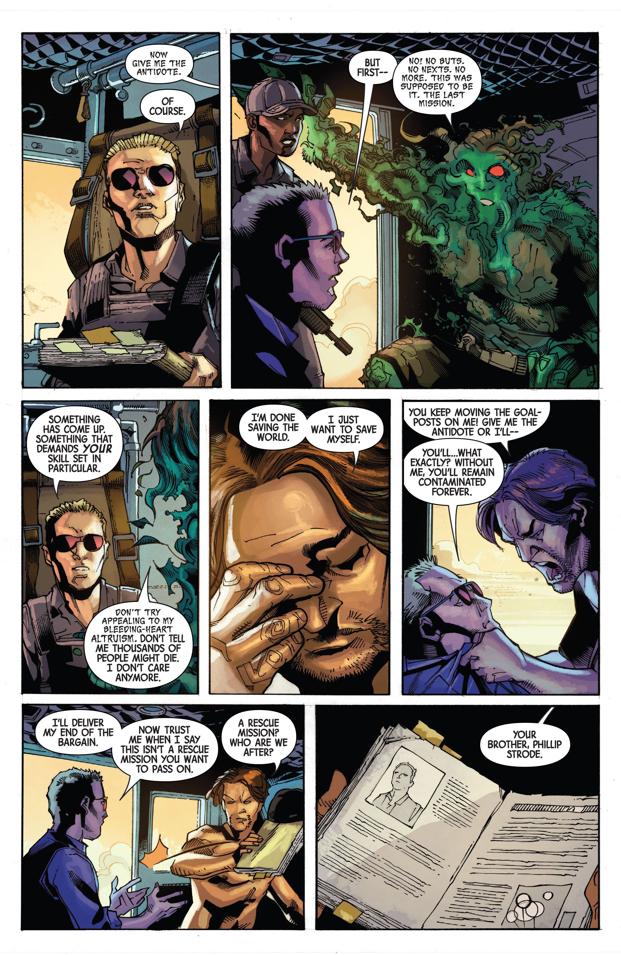 Read online Weapon Plus: World War IV comic -  Issue # Full - 8