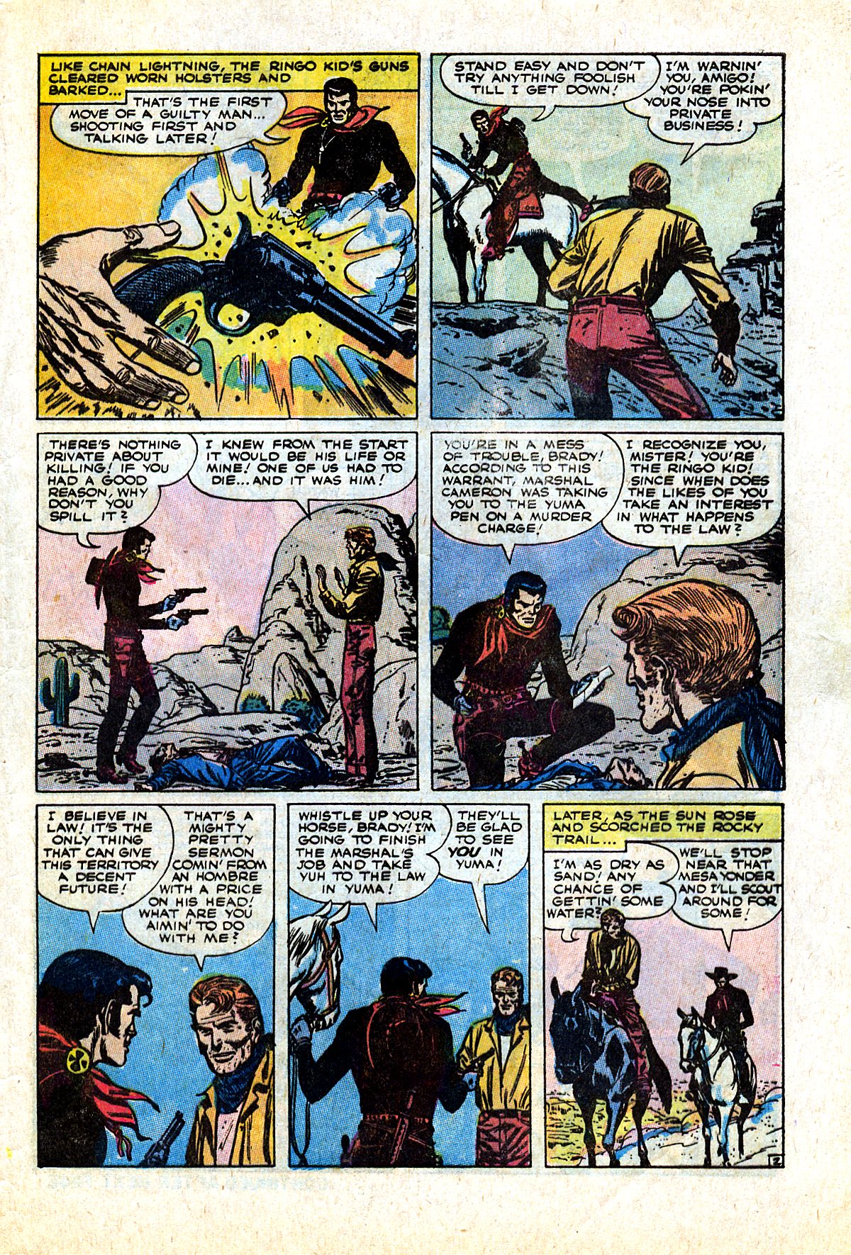 Read online Ringo Kid (1970) comic -  Issue #1 - 29