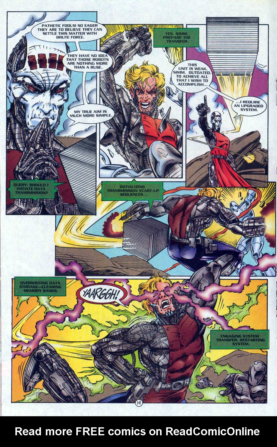 Read online Ex-Mutants comic -  Issue #18 - 14
